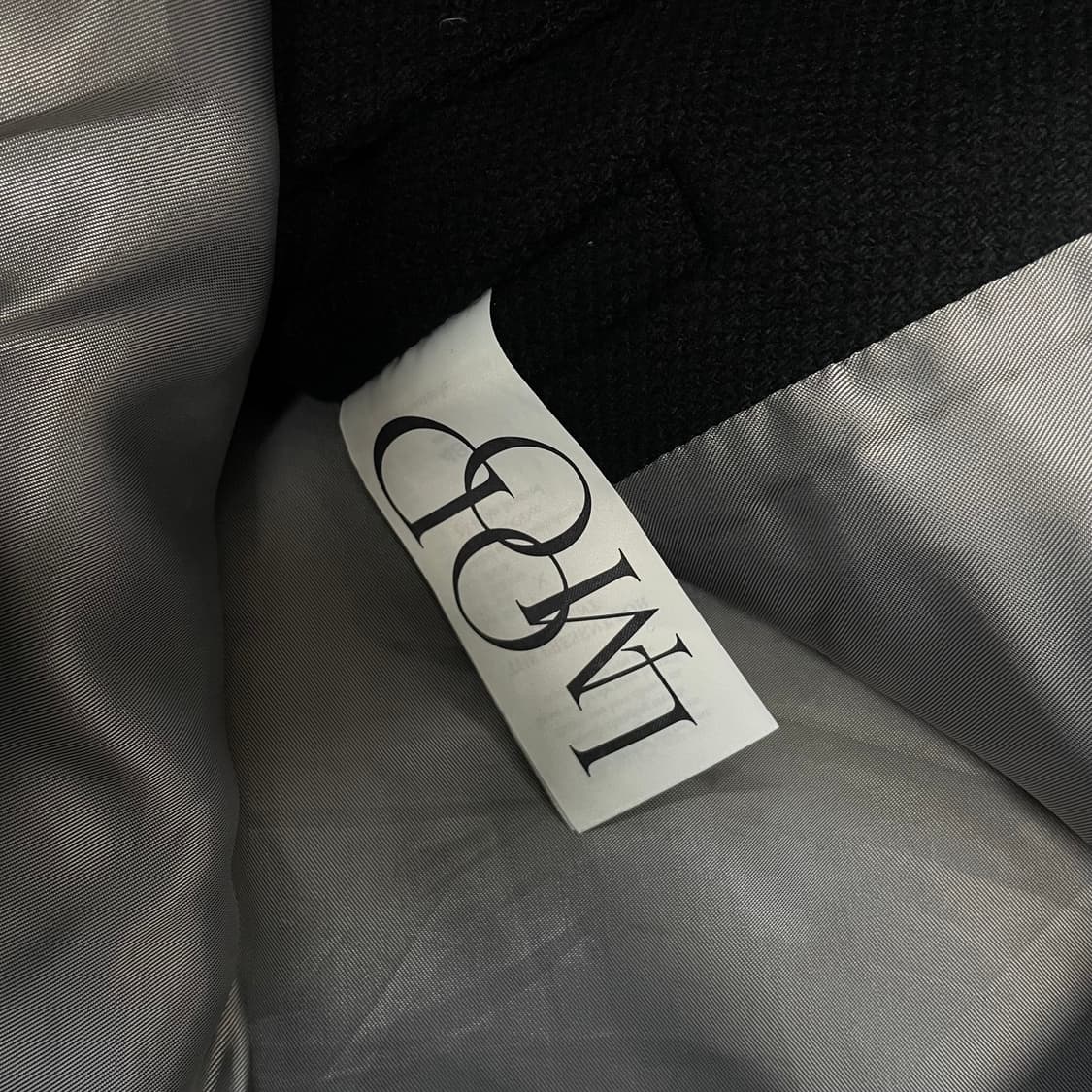 엘무드 Lmood 컨템포러리 바시티 자켓 블랙 상품이미지4