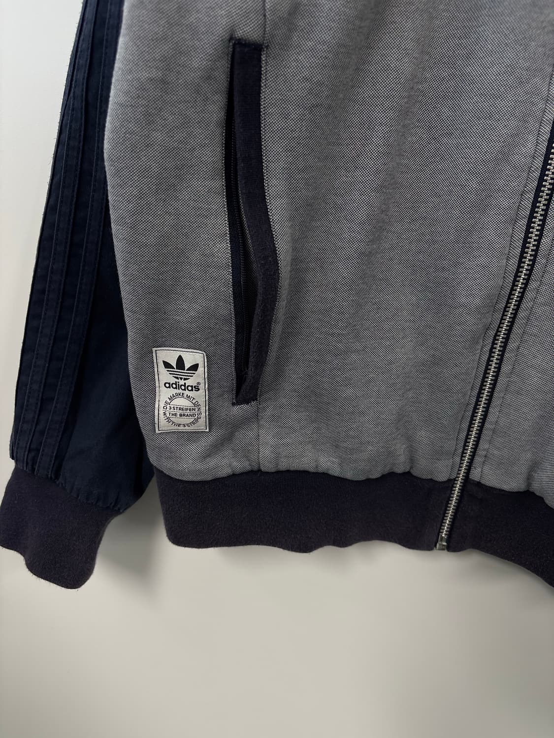 아디다스 배색 바시티 자켓 상품이미지4