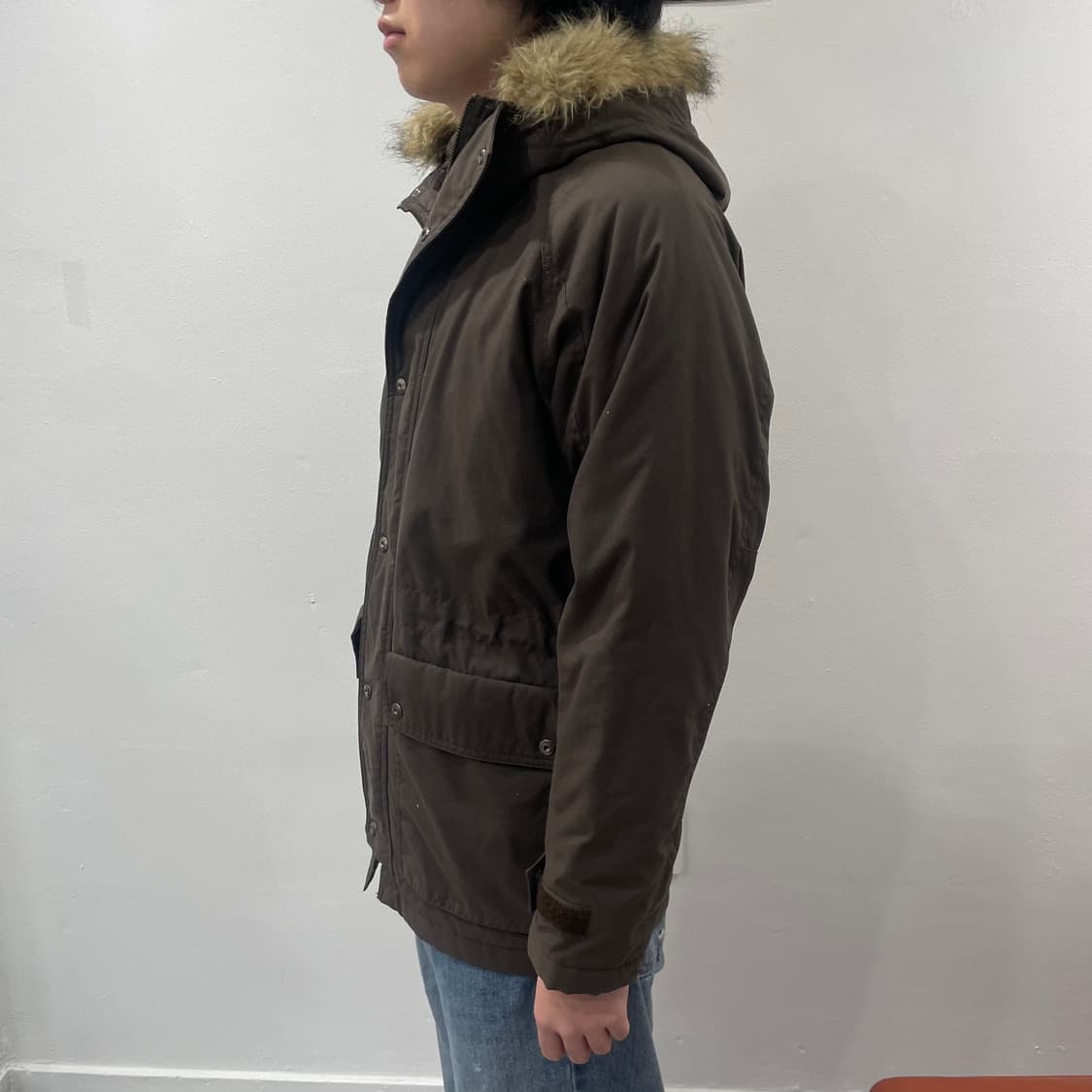 90s 유니클로 밀리터리 파카 상품이미지2