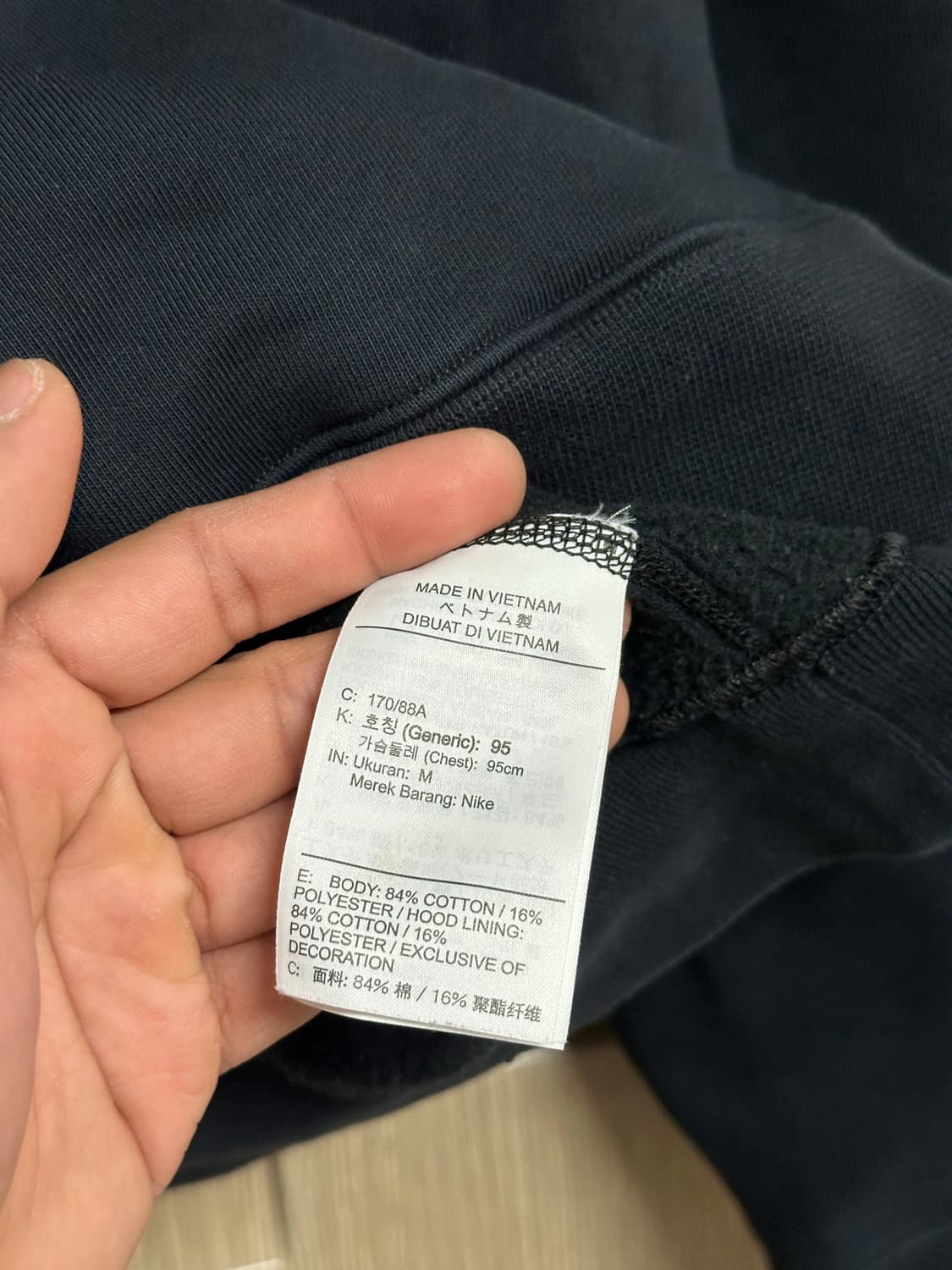 나이키 ACG 후드티 블랙 M 상품이미지6