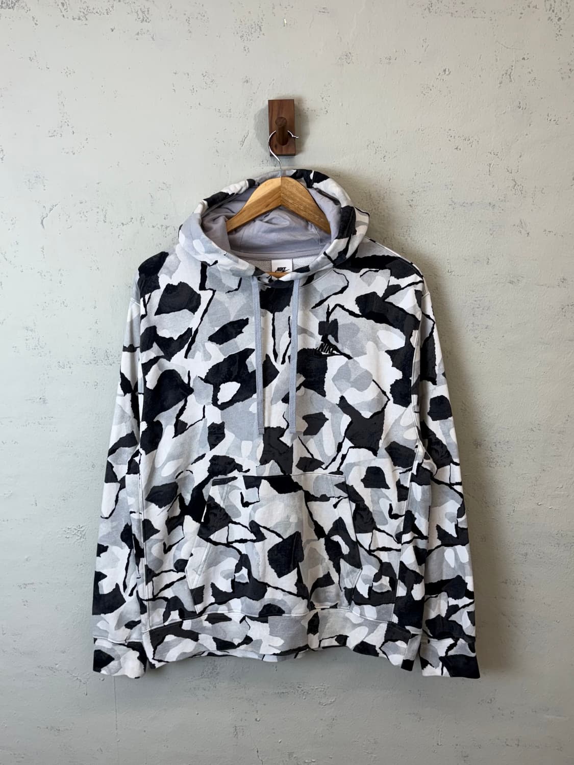 나이키 화이트 카모 패턴 후드티 상품이미지1