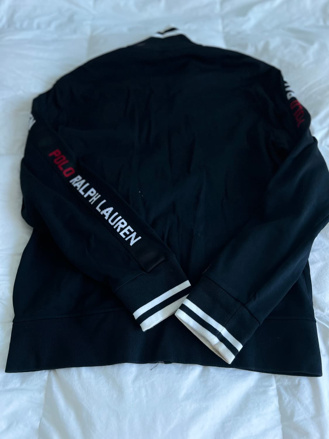 폴로 랄프로렌 블랙 레드포니 트랙 탑 집업 자켓 상품이미지6