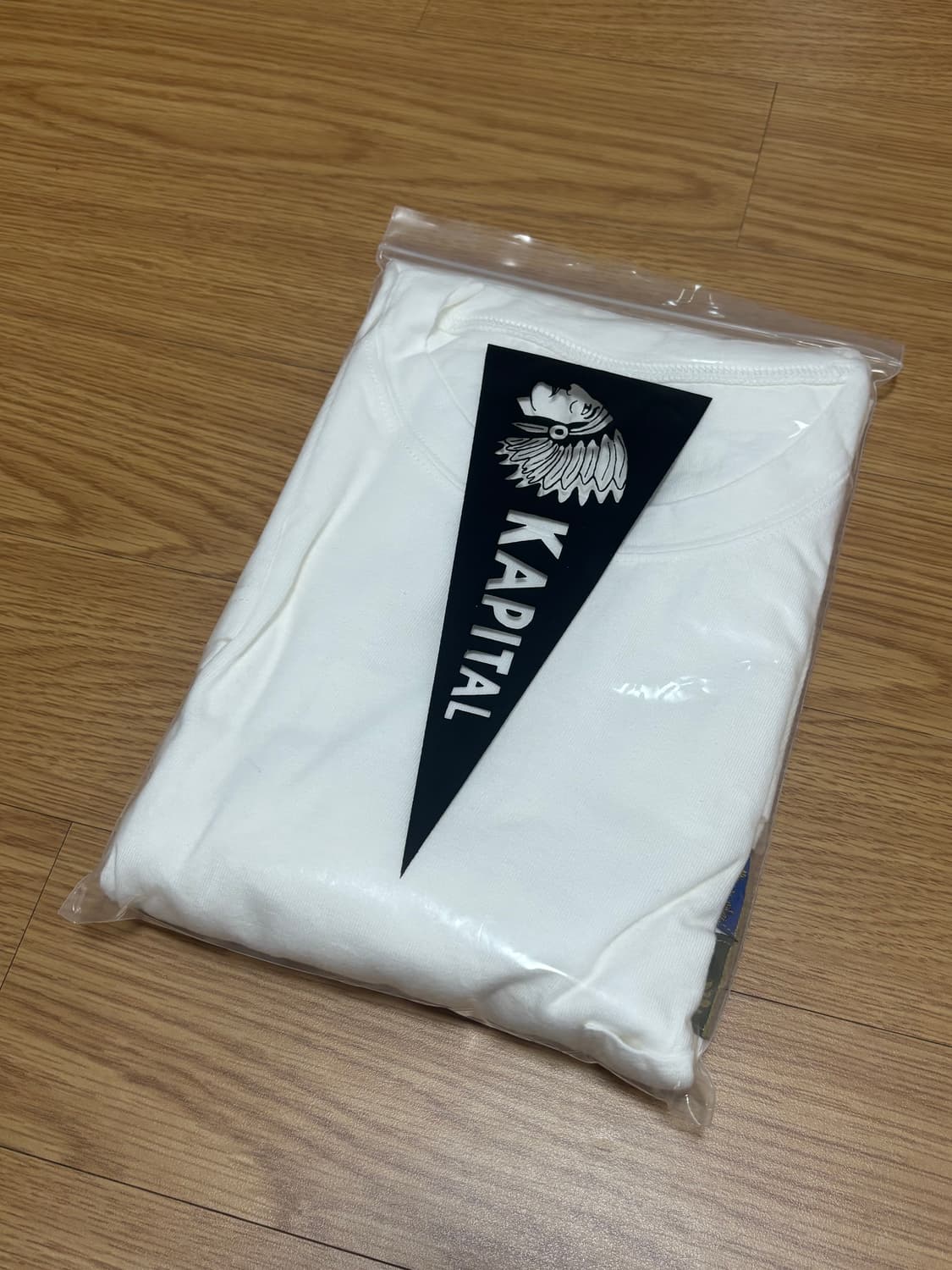 [새상품/L] 캐피탈 20 저지 패넌트 티셔츠 3 플래그 티셔츠 화이트 상품이미지2