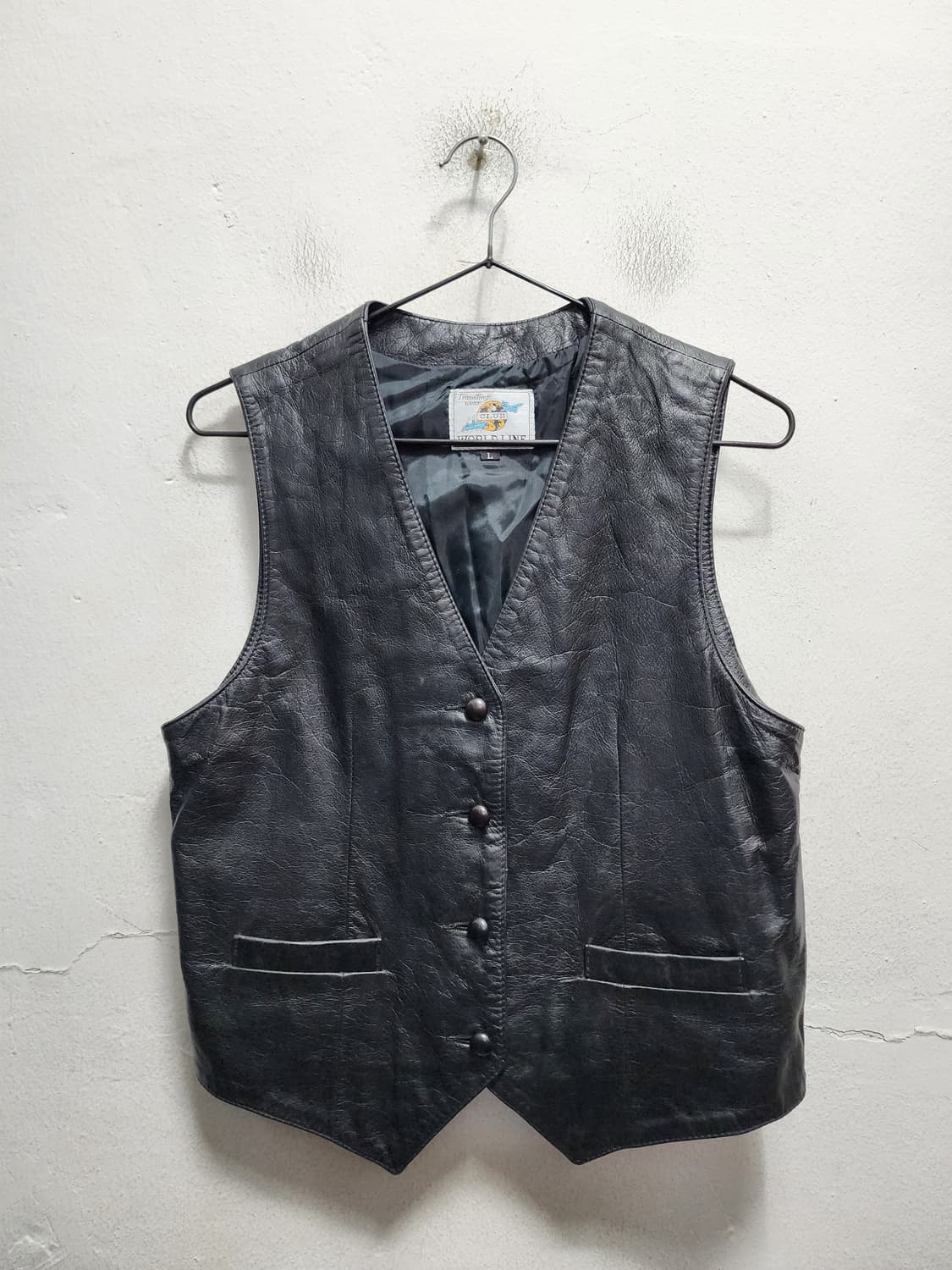 월드라인 리얼레더 소가죽 베스트  상품이미지1