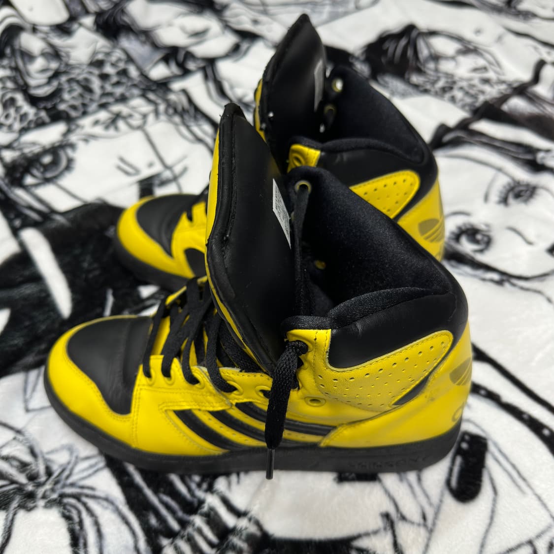 아디다스 제레미스캇 인스팅트 하이 옐로우 상품이미지3