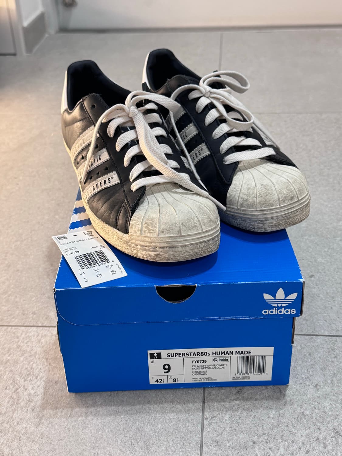 아디다스 x 휴먼메이드 슈퍼스타 270 상품이미지2