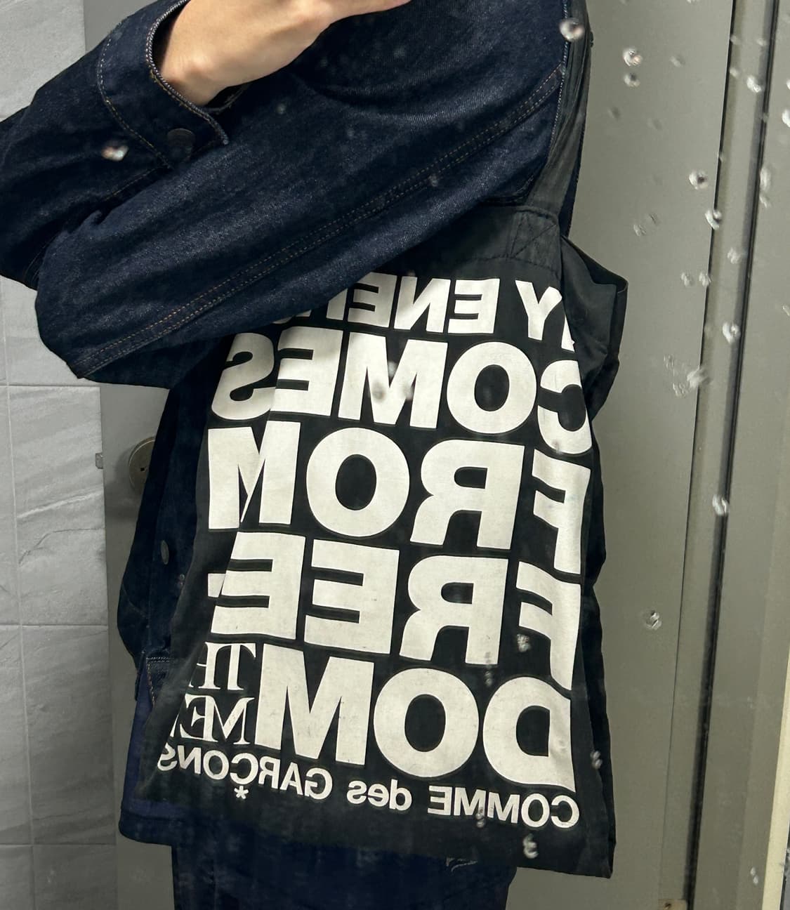 꼼데가르송 숄더백 상품이미지8