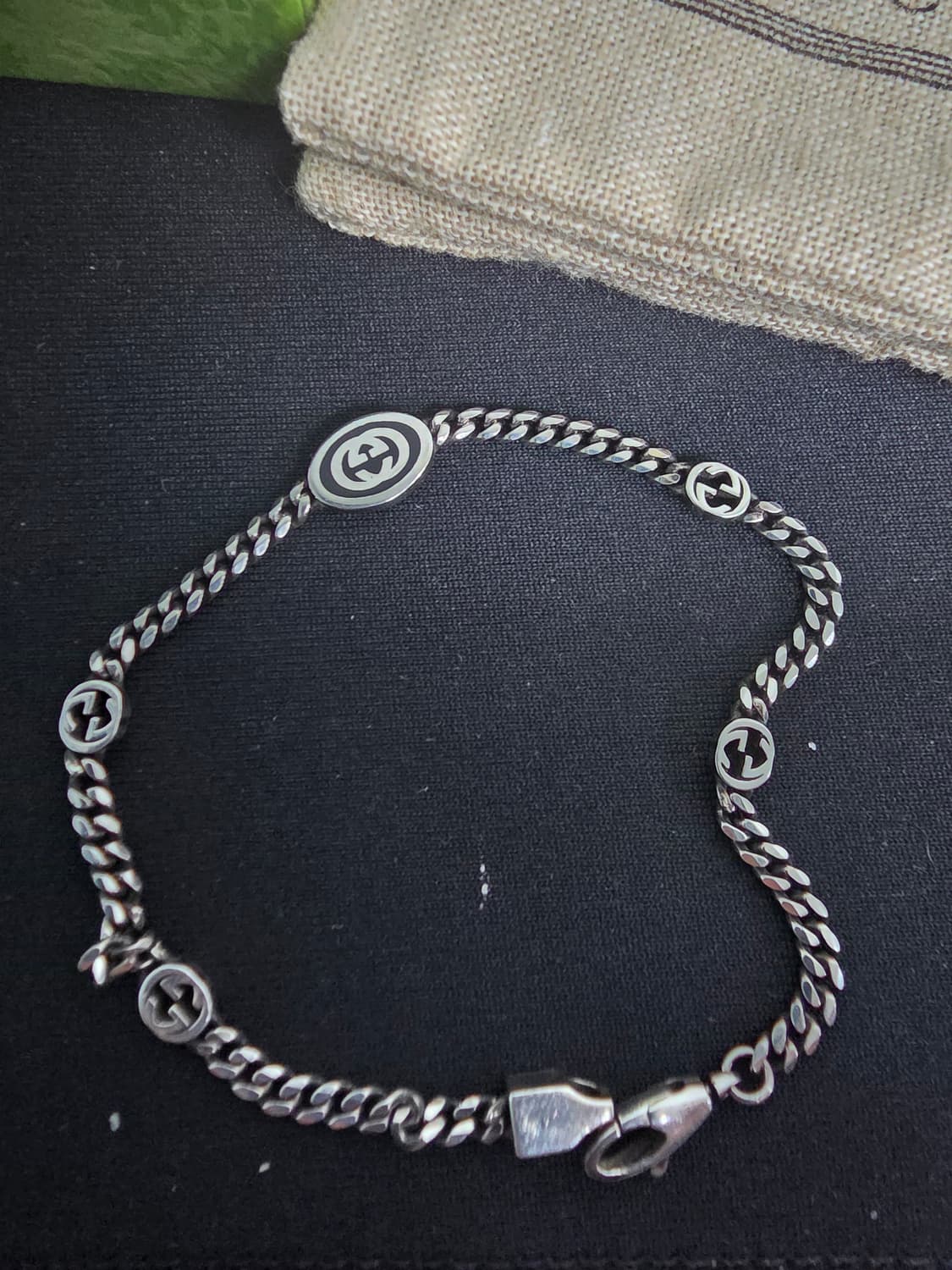 구찌 인터로킹 팔찌 상품이미지2