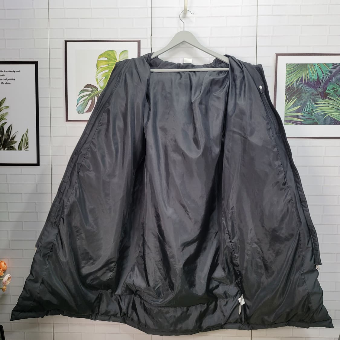 아디다스 티로15 다운 후드 롱 패딩 자켓 점퍼 95사이즈 상품이미지6