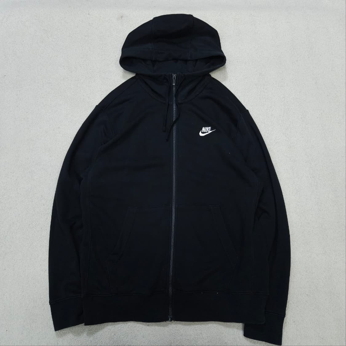 나이키 후드 집업 L 블랙 상품이미지2