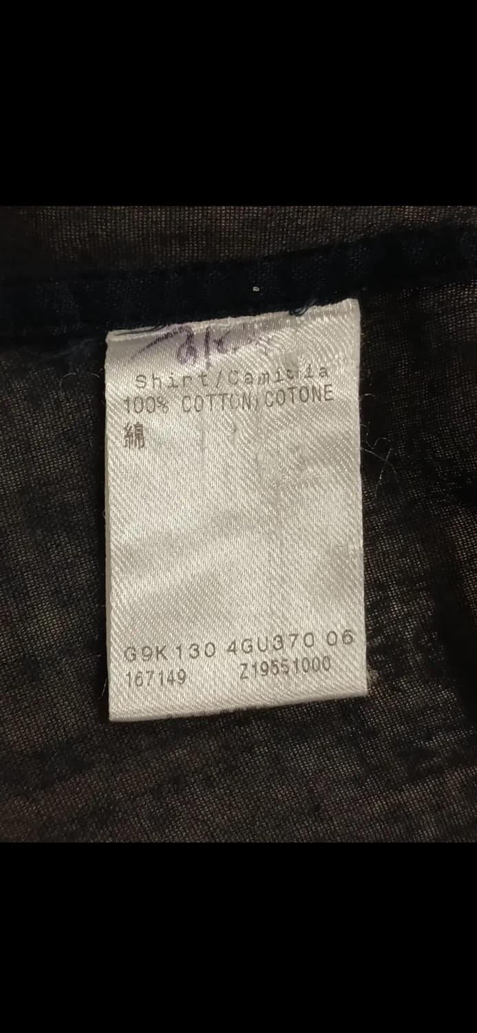 GUCCI COTTON STAND COLLAR TUX SHIRTS 상품이미지7