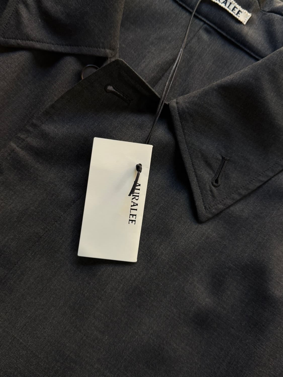 AURALEE 오라리 래글런 코트 100 상품이미지3