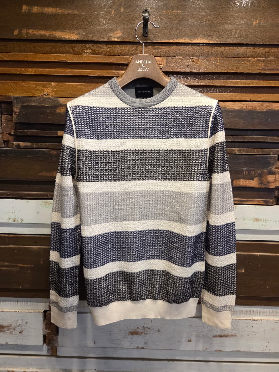 솔리드옴므 니트 상품이미지6