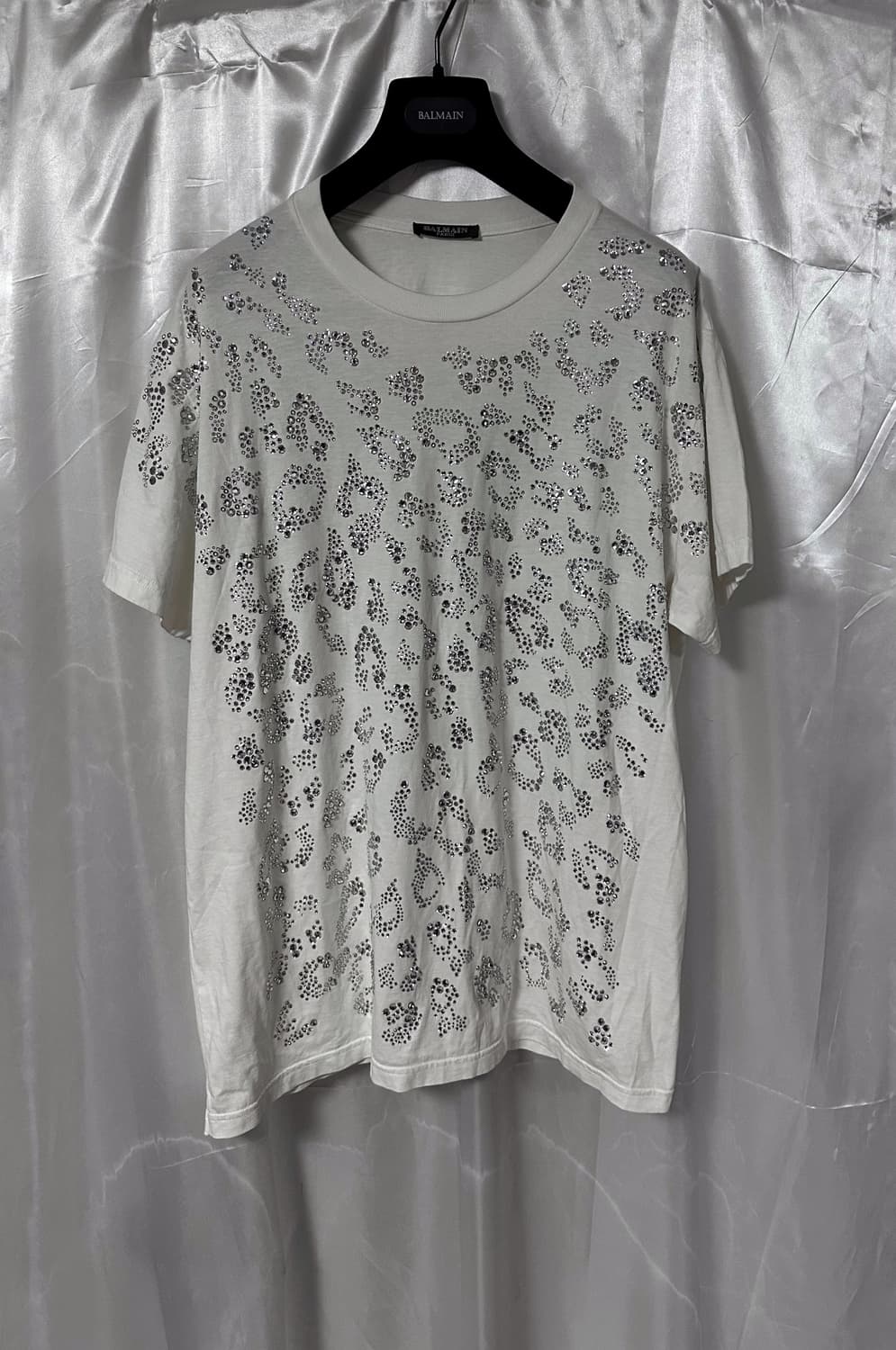 발망 AW09 레오파드 크리스탈 티셔츠 상품이미지1