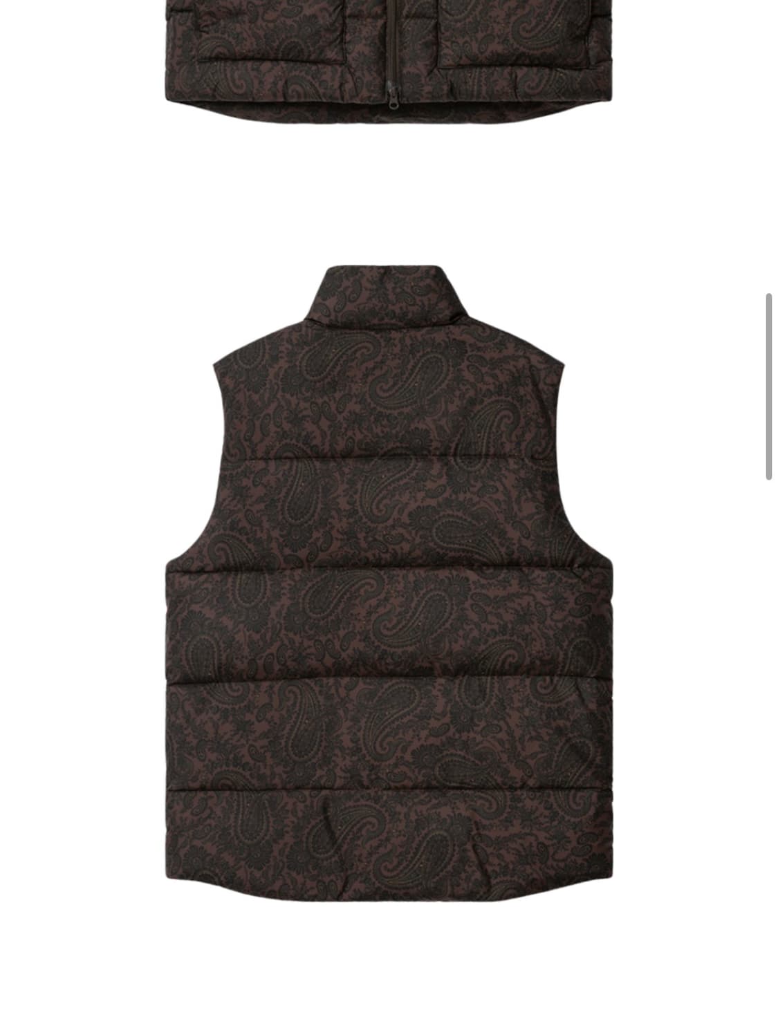 칼하트 WIP 스프링필드 페이즐리 프린트 베스트 상품이미지2