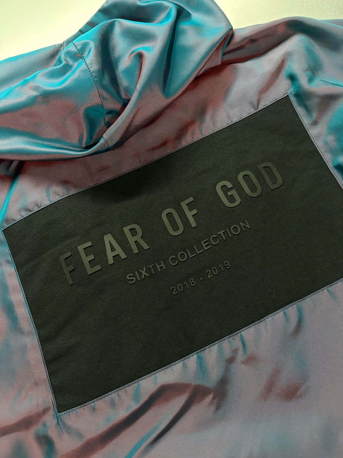 6th 피어오브갓 나일론 풀집업 자켓 멀티 상품이미지4