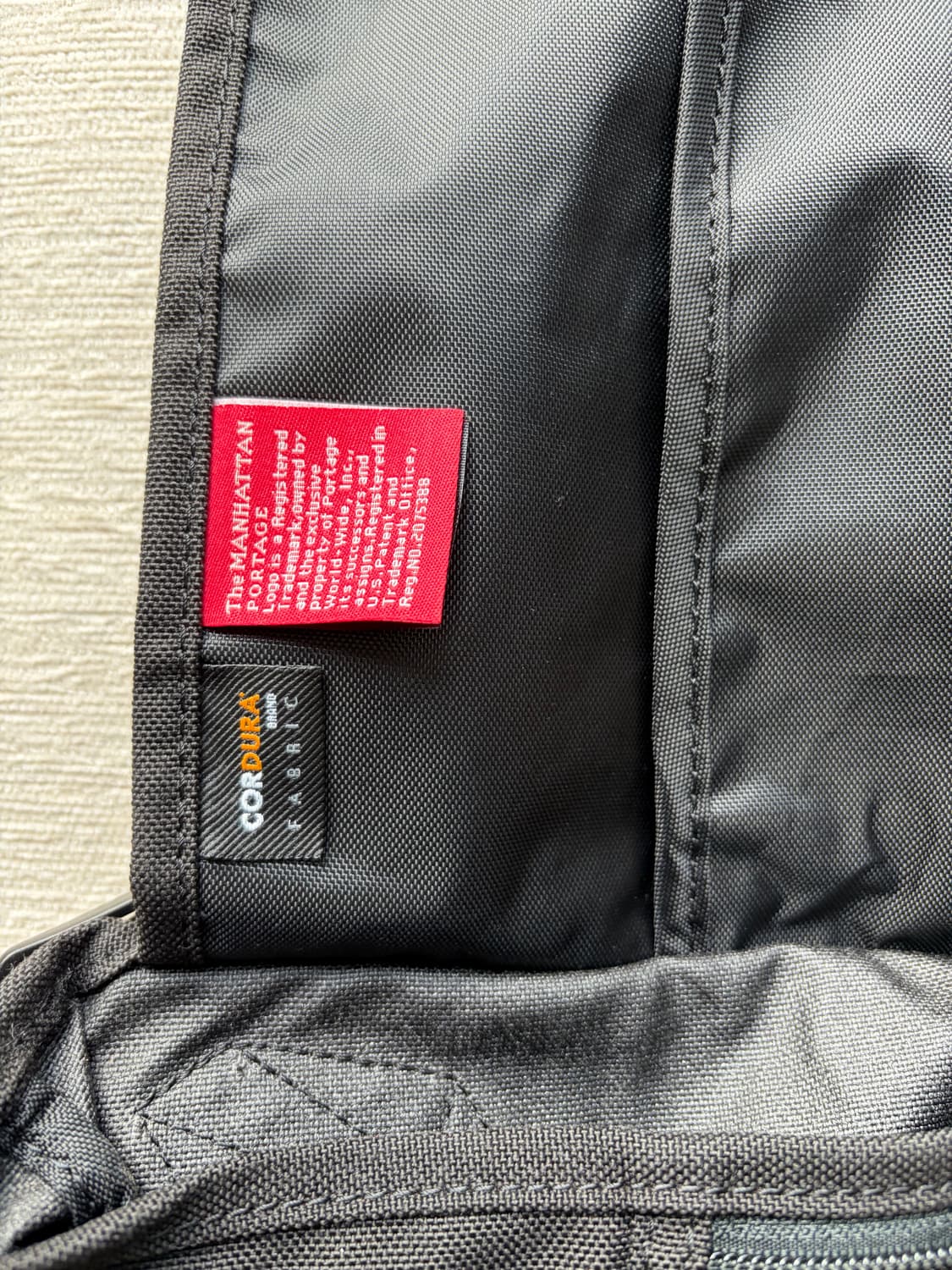 (새상품) 맨하탄포티지 NY 메신저 백 LG 블랙 상품이미지3