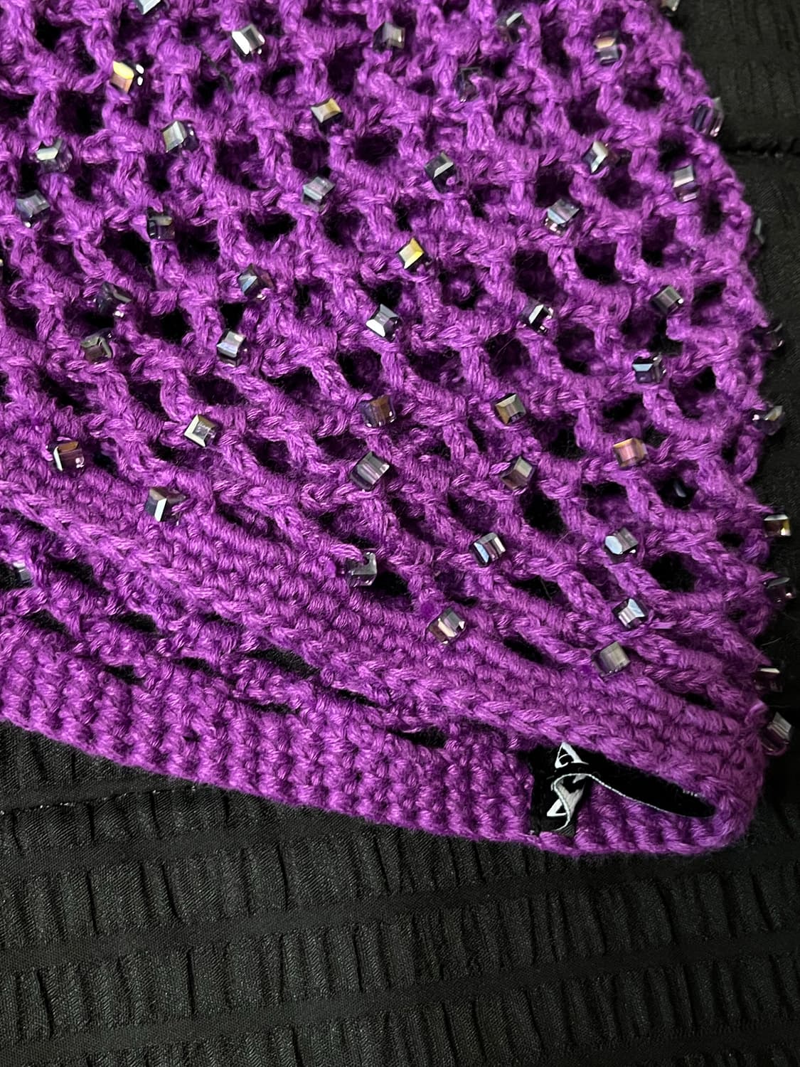 자라 비즈 크로셰 비니 상품이미지2