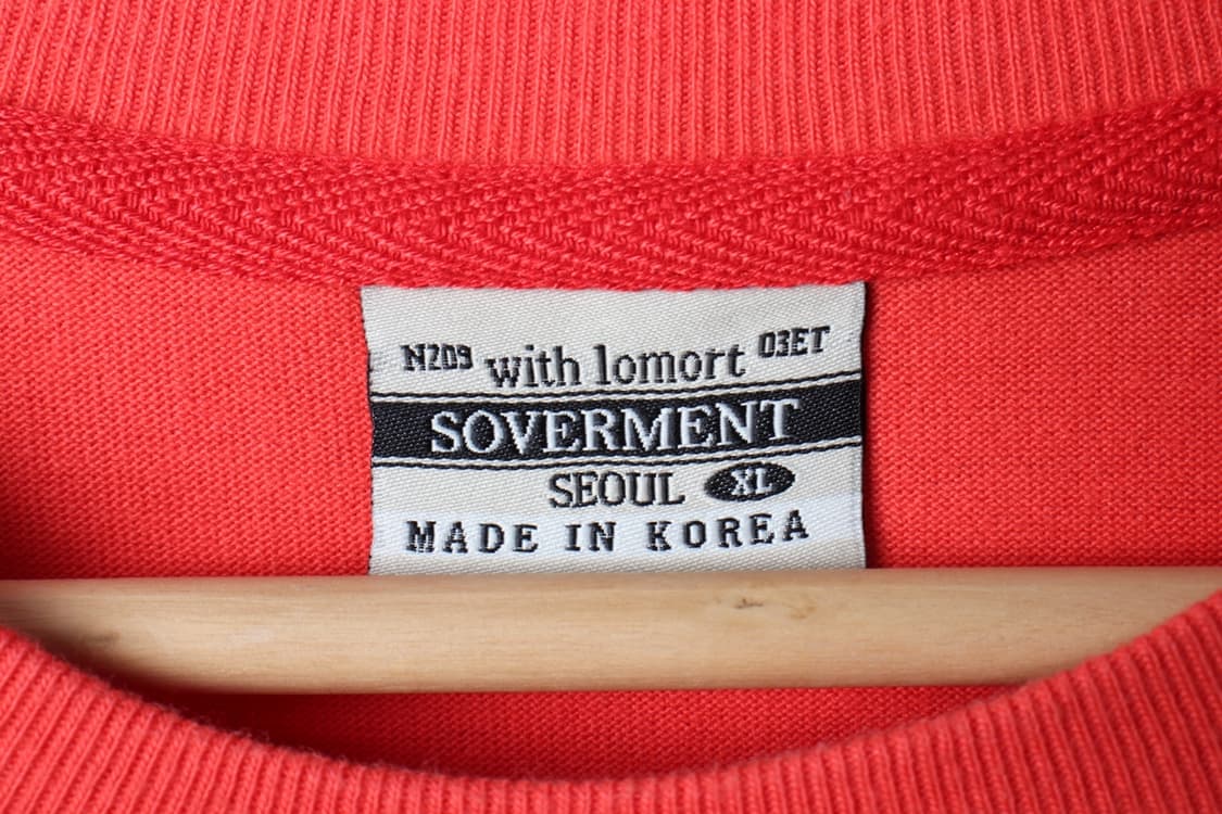 (XL-2XL) 소버먼트 반팔 티셔츠 빅사이즈 오렌지 무지-H31151 상품이미지5