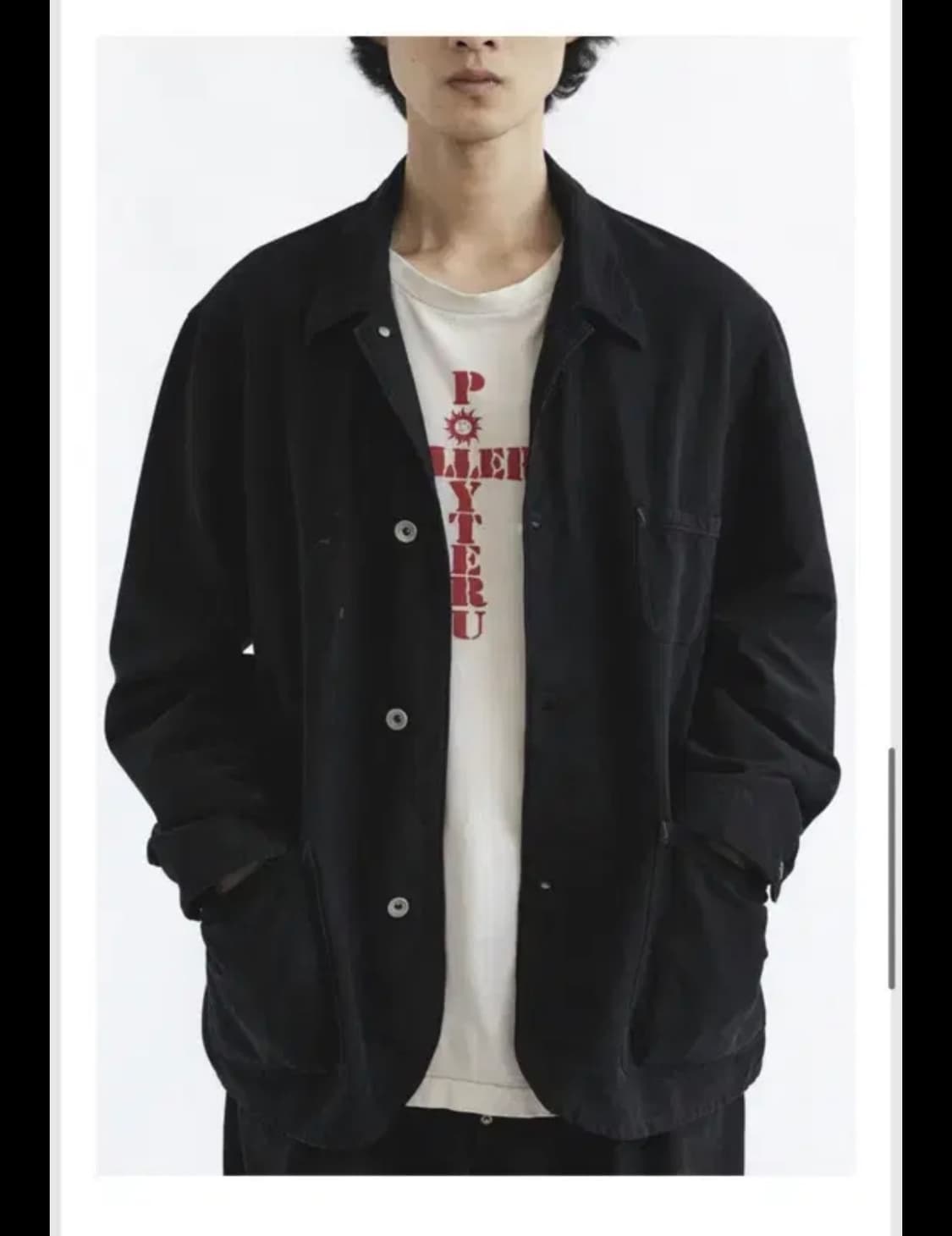 폴리테루 코튼초어 24fw블랙 구매합니다 상품이미지1