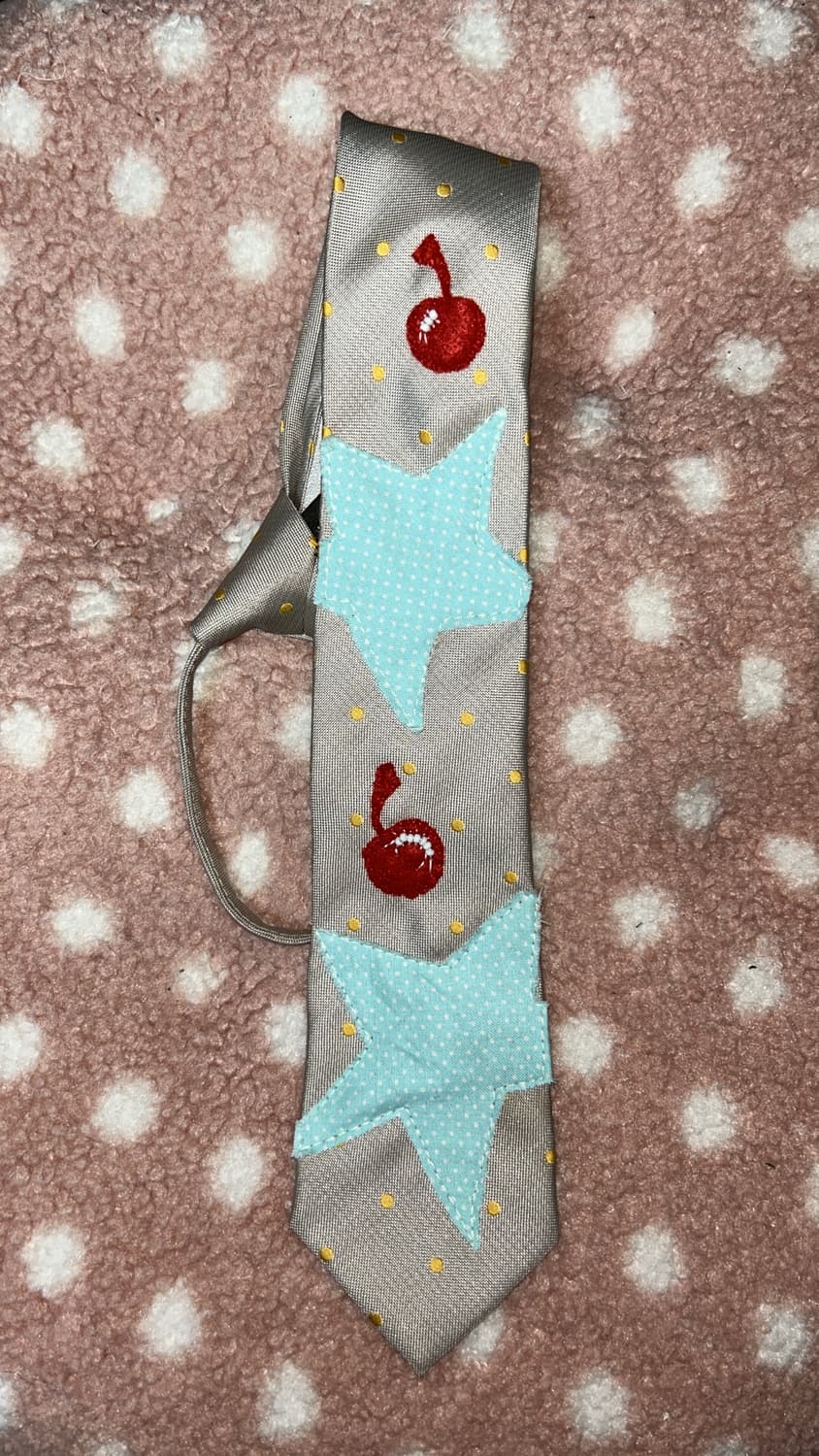 키치 체리 넥타이 상품이미지1