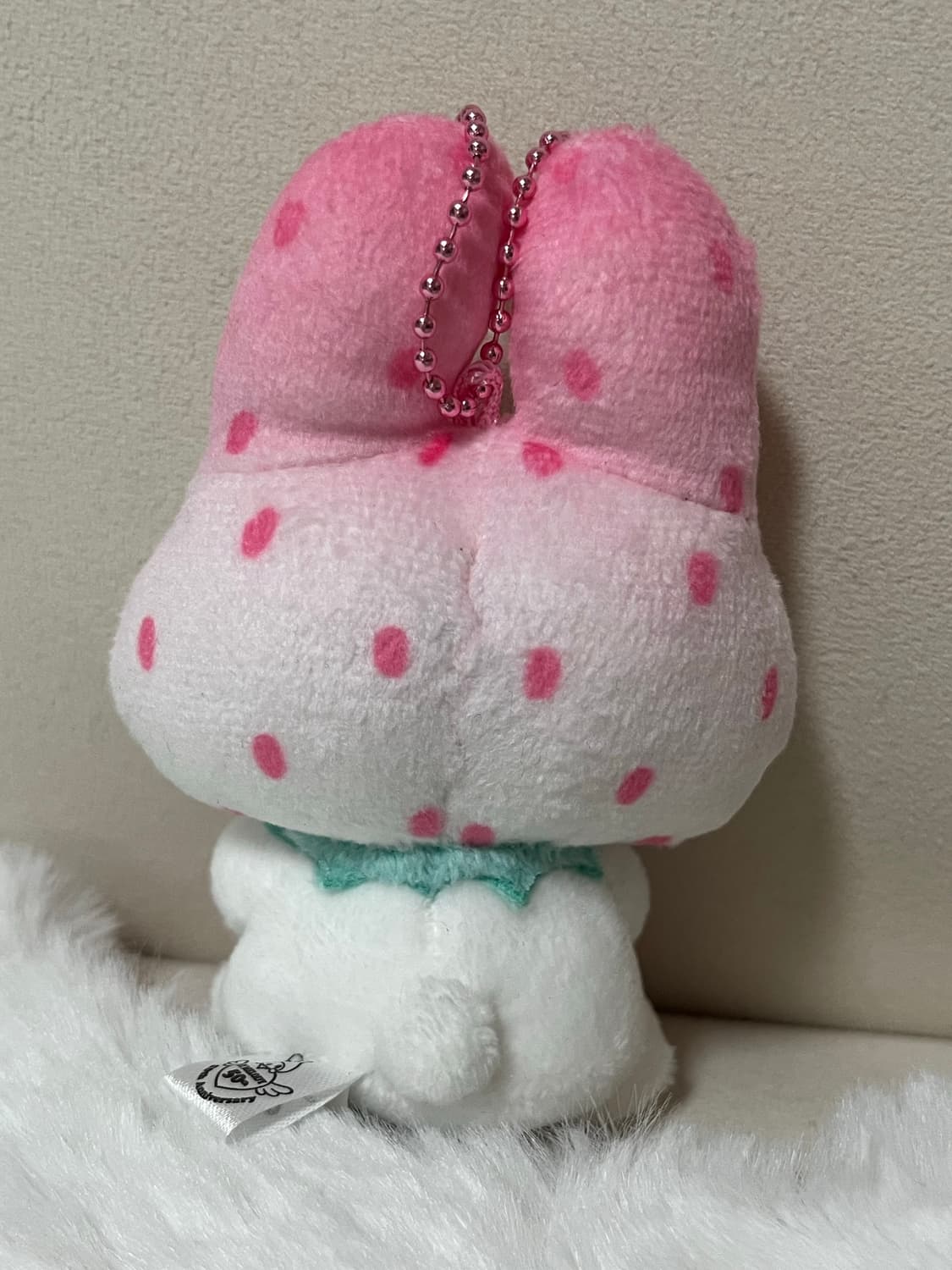 핑크딸기 마이멜로디인형 키링 상품이미지2