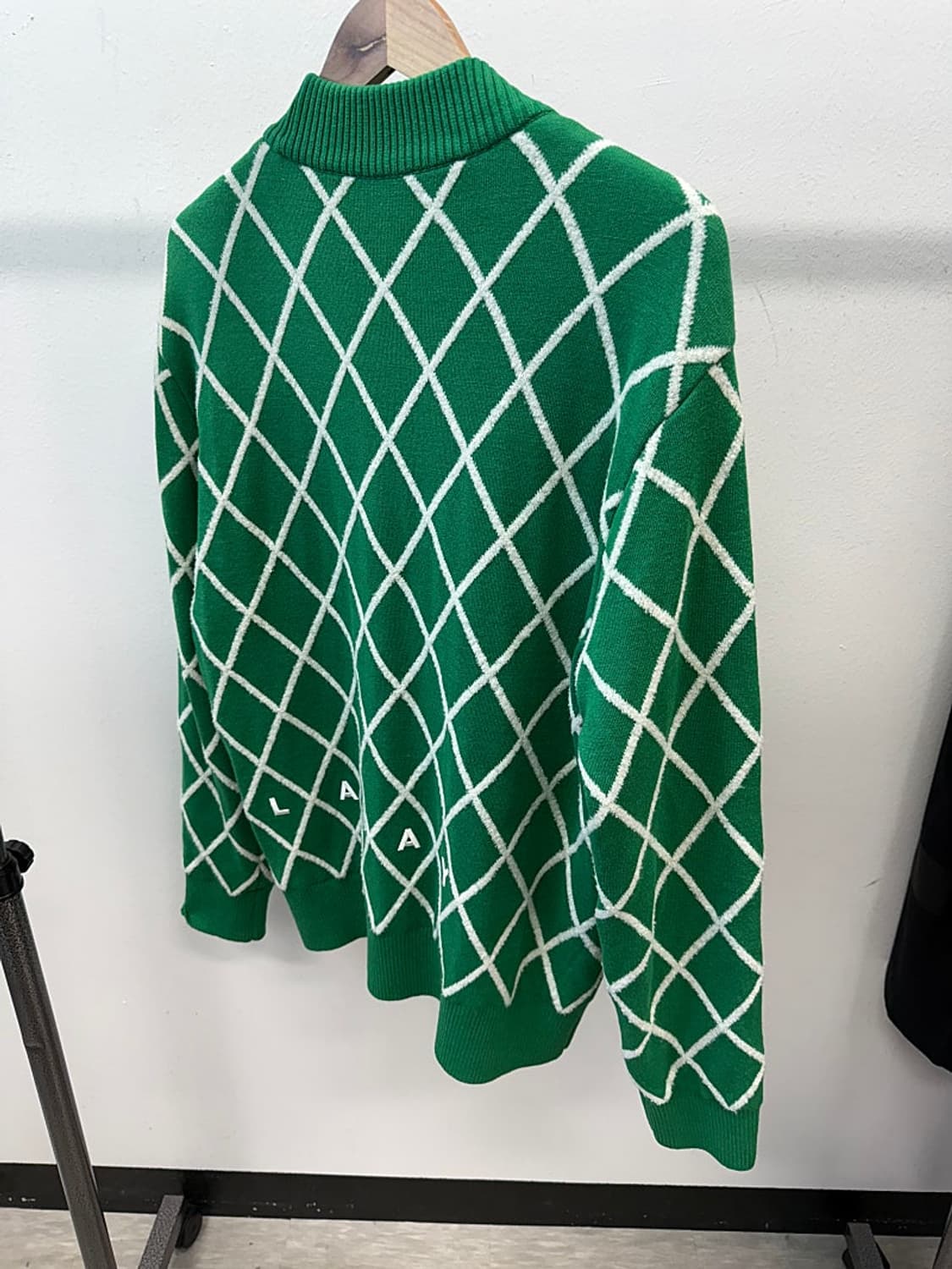 105) 캘러웨이 로고자수 방풍니트 상품이미지8