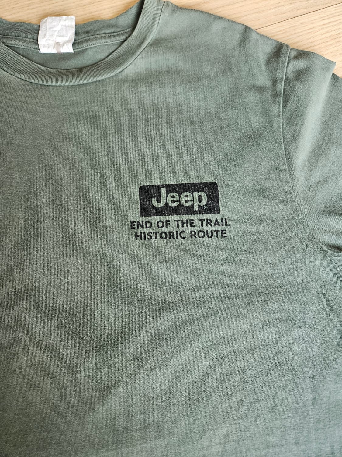 지프 END OF THE TRAIL 반팔 티셔츠 상품이미지2