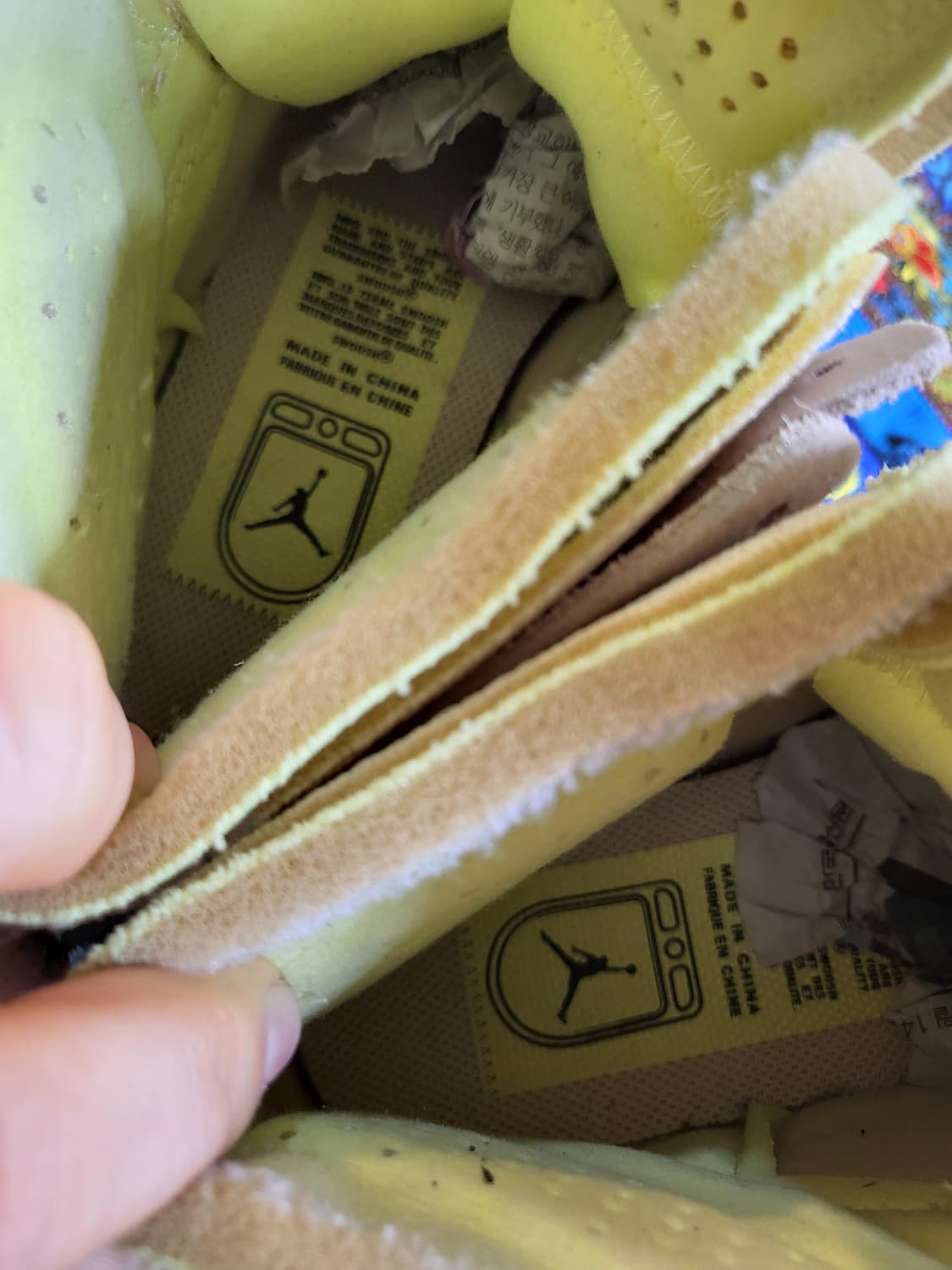 에어조던1 줌 에어컴포트2 레몬트위스트 상품이미지7