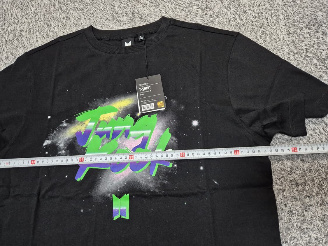 [새상품]BTS 정국 빈티지 레트로 반팔 티셔츠 XL 상품이미지9