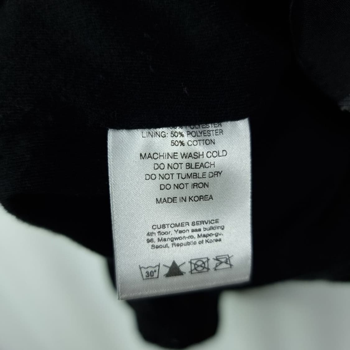 [아임낫어휴먼비잉] 프린팅 사이드 밴딩 오버핏 바람막이 자켓 M19268 상품이미지8