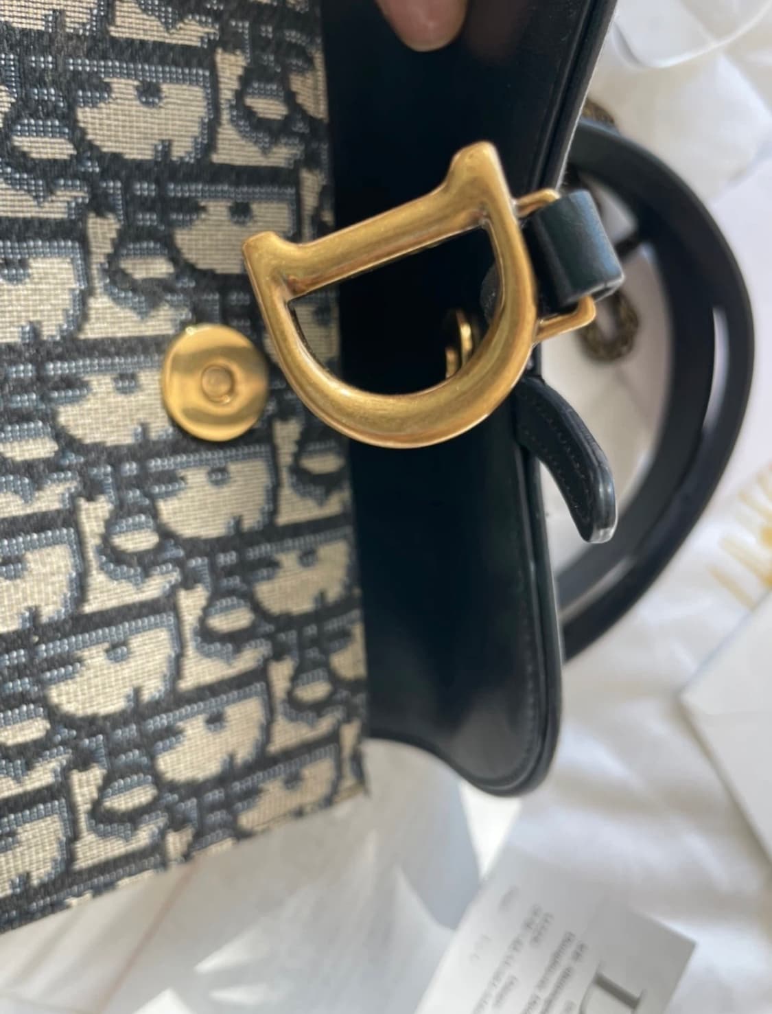 디올 오블리크 새들 벨트파우치백 팝니다 상품이미지4