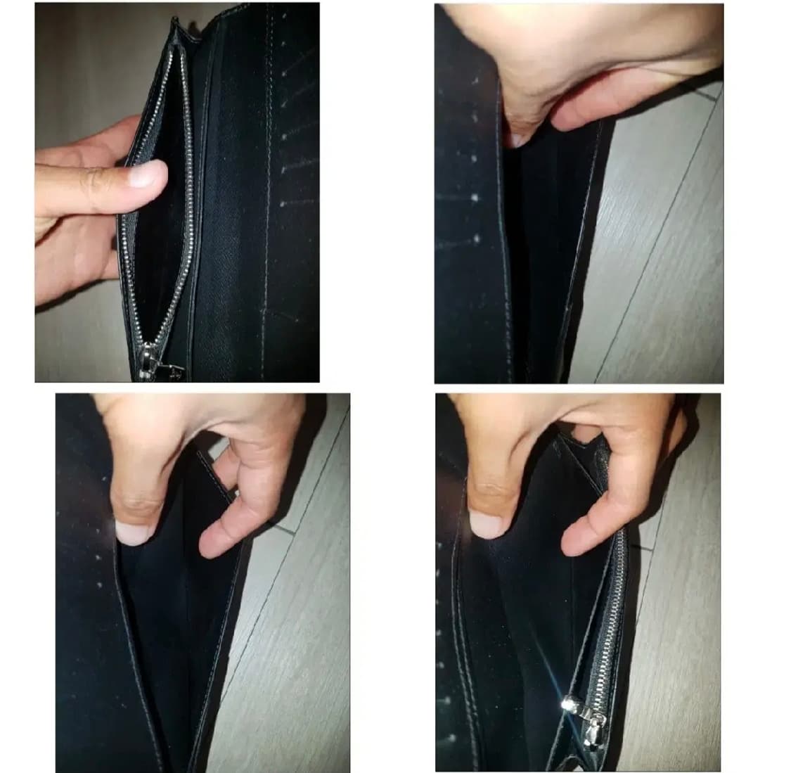 정품 루이비통 LV 타이가 브라짜 남성 장지갑 상품이미지9