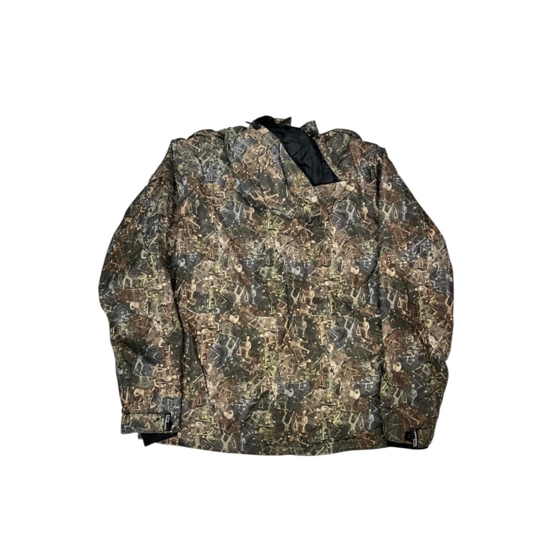 Westbeach 카모 패턴 고프코어 바람막이 후드 자켓 점퍼 L 상품이미지6