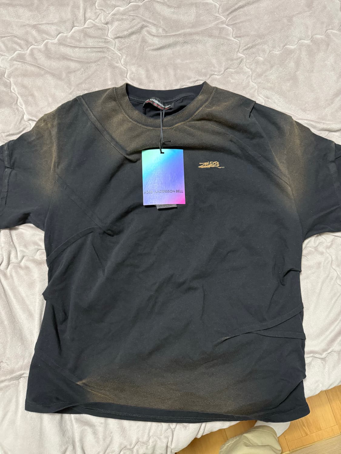 자라 앤더슨벨 워시드 티셔츠 반팔 L 상품이미지2