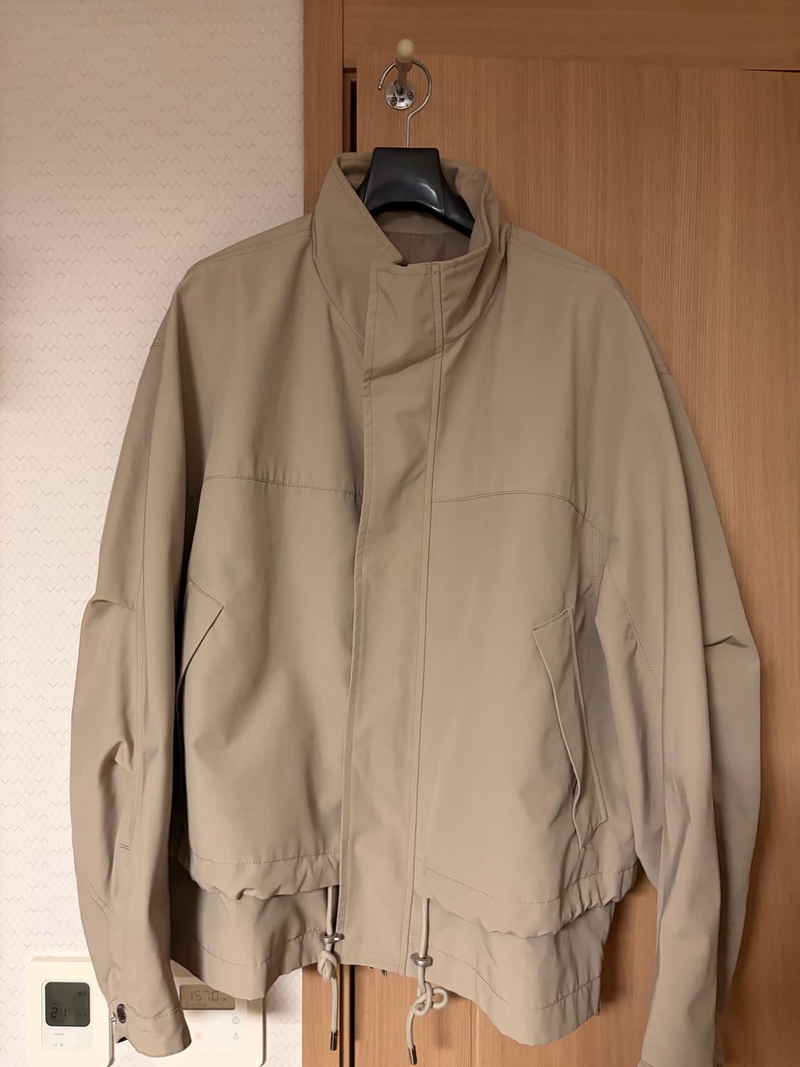 솔리드옴므 쉘파카 카키 50 리오더판 상품이미지1