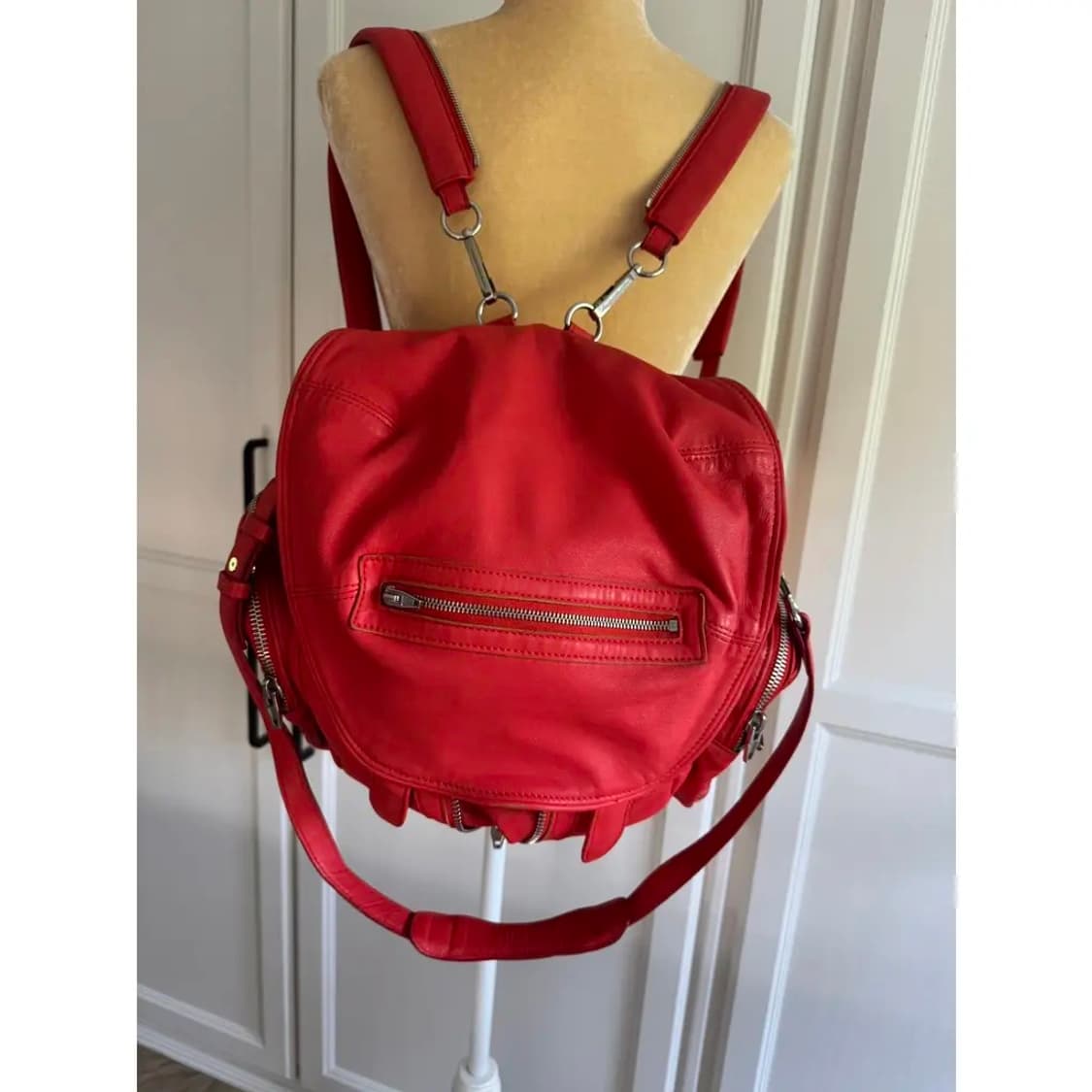 알렉산더왕 마르티 투웨이 레드 백팩 상품이미지2