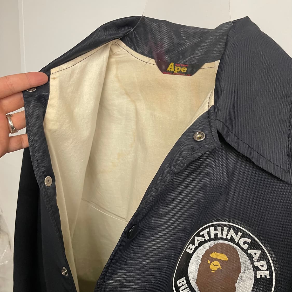 90s 베이프 코치자켓 상품이미지8