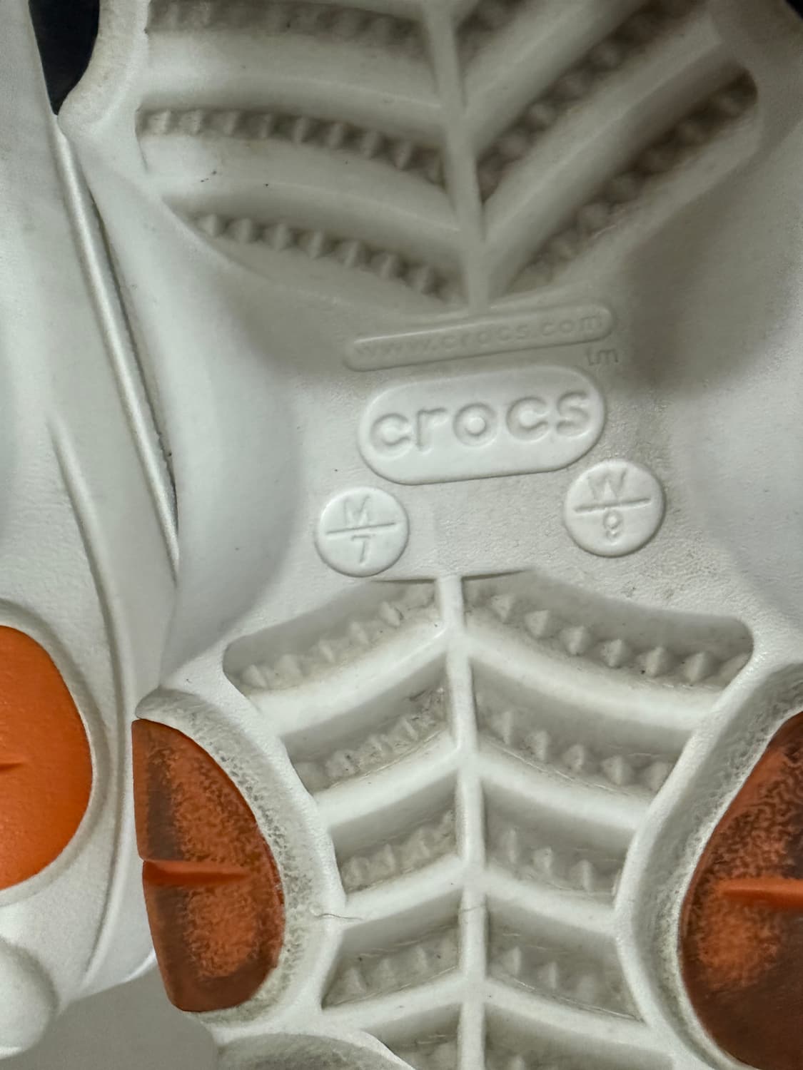 크록스 올터레인 클로그 화이트 M7 W9 260 상품이미지6