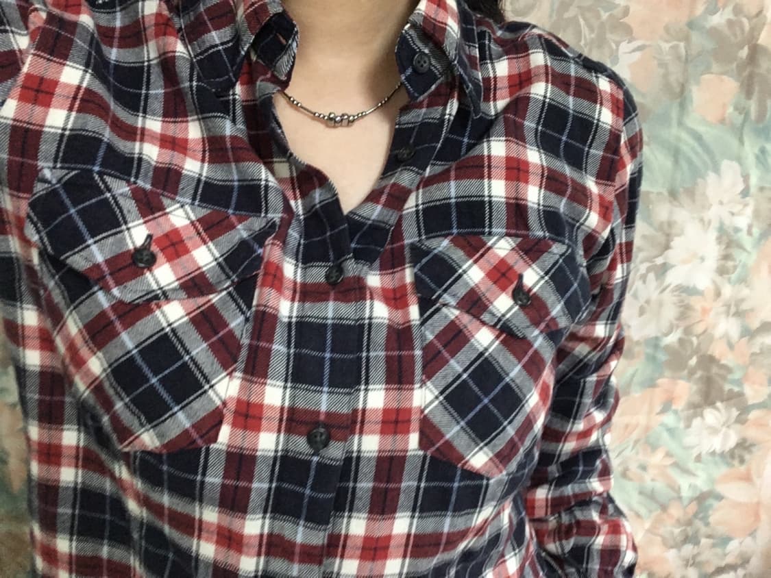 Japanese vintage check shirt 일본 빈티지 셔츠 상품이미지3