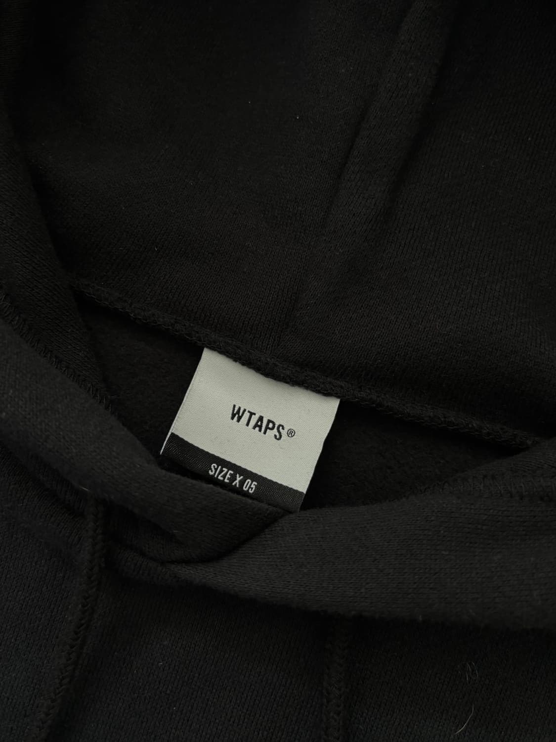WTAPS 더블탭스 21AW 블랙 후드 상품이미지4