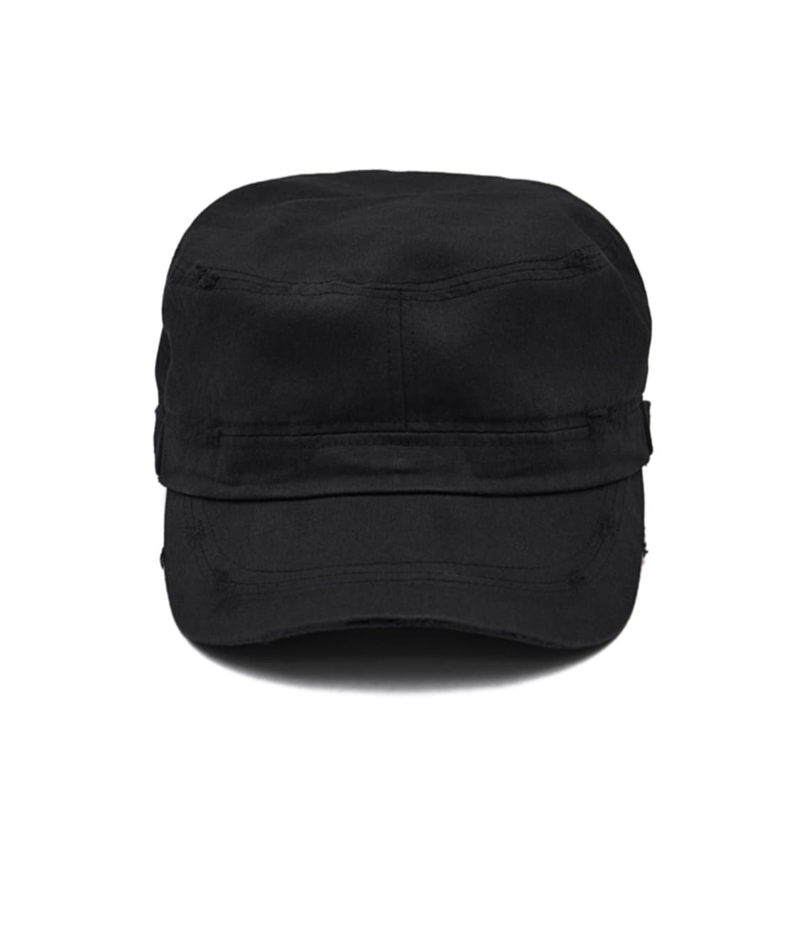 Distressed Army Cap (Black) 상품이미지2