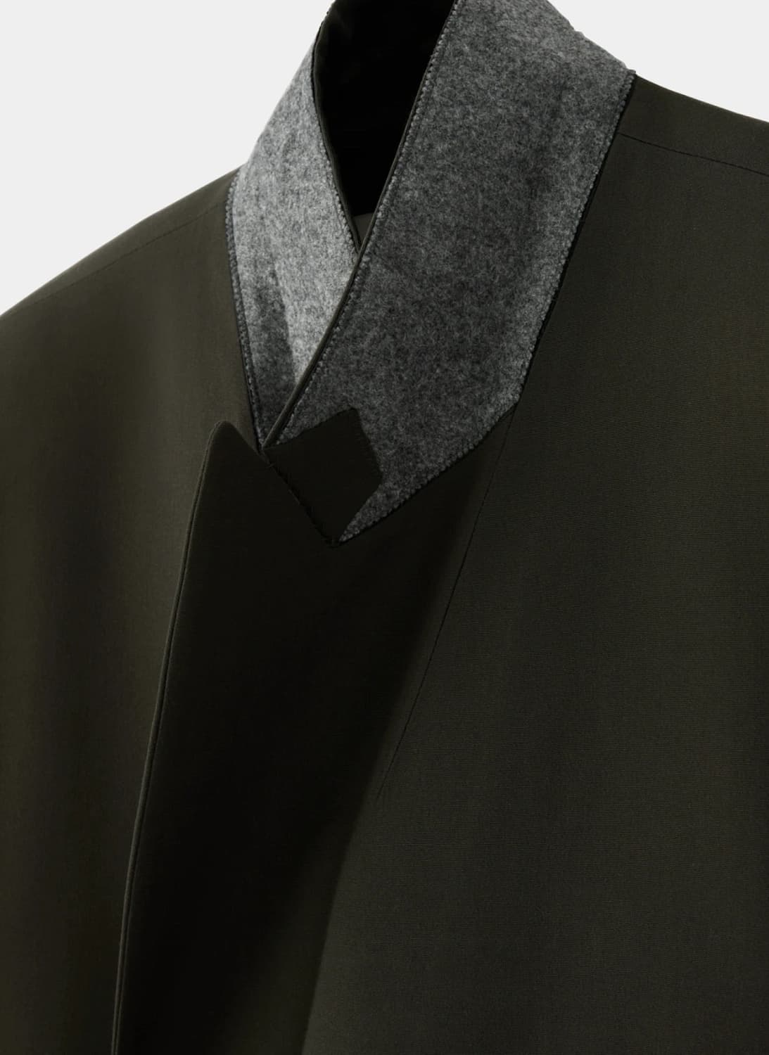 렉토 25FW 스티렌 더블 자켓 차콜 그레이 상품이미지8