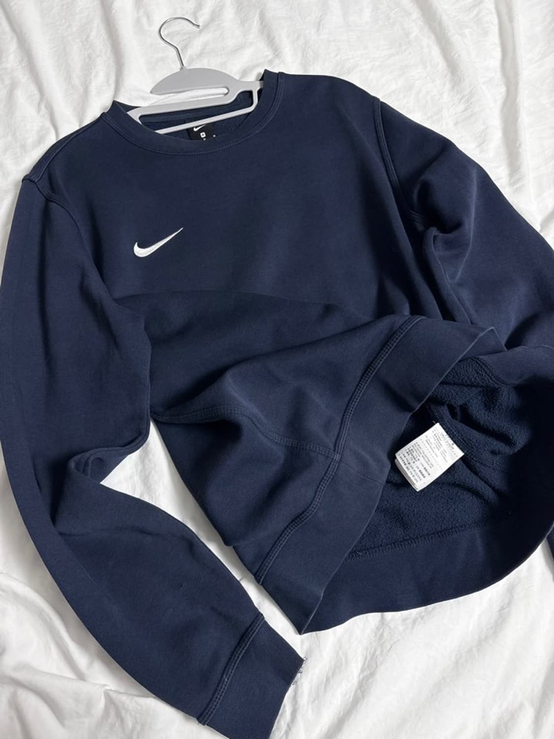 나이키 베이직 네이비 맨투맨 상품이미지3