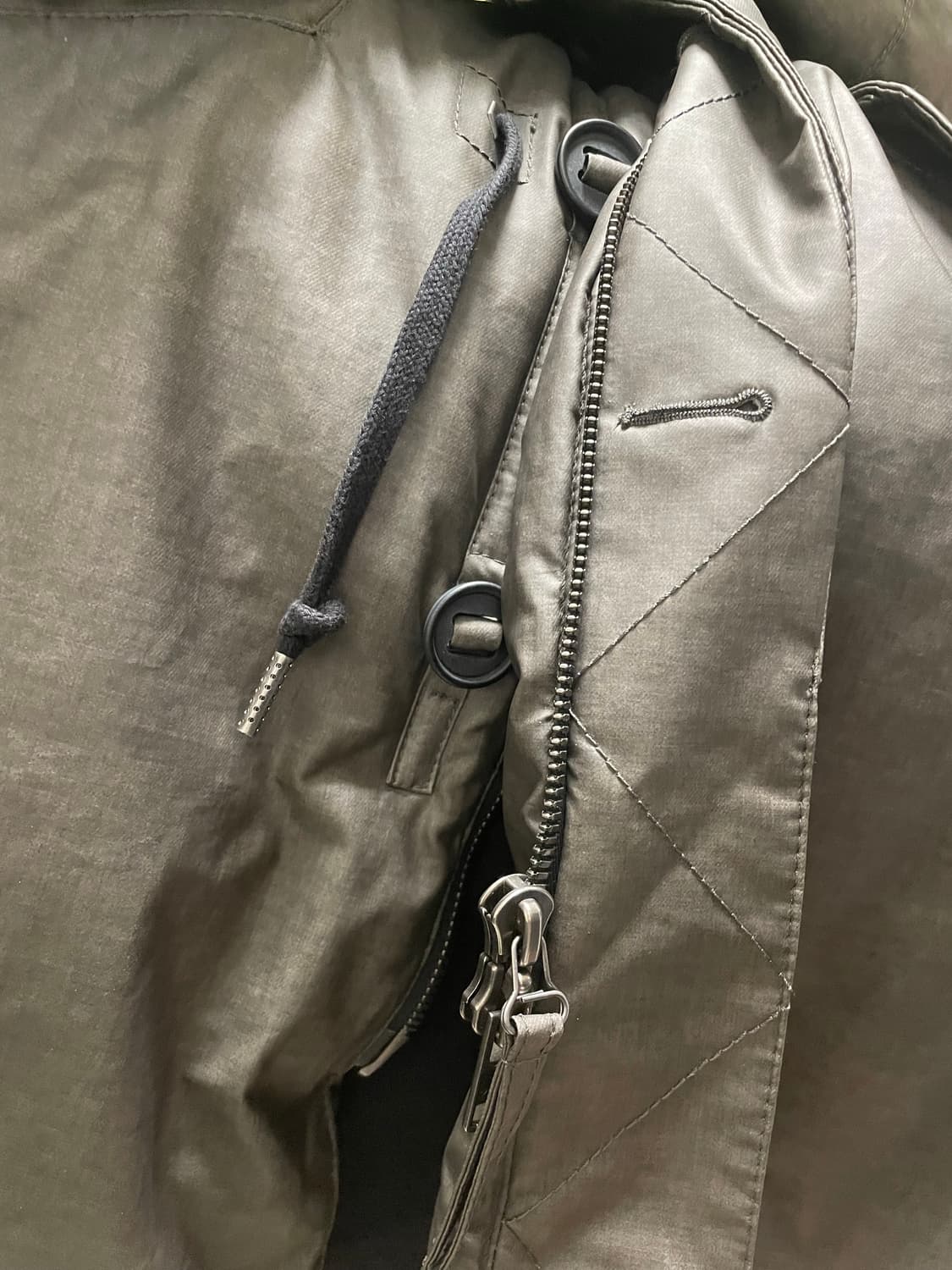 헬무트 랭 아카이브 하이넥 코트 자켓 패딩 상품이미지8