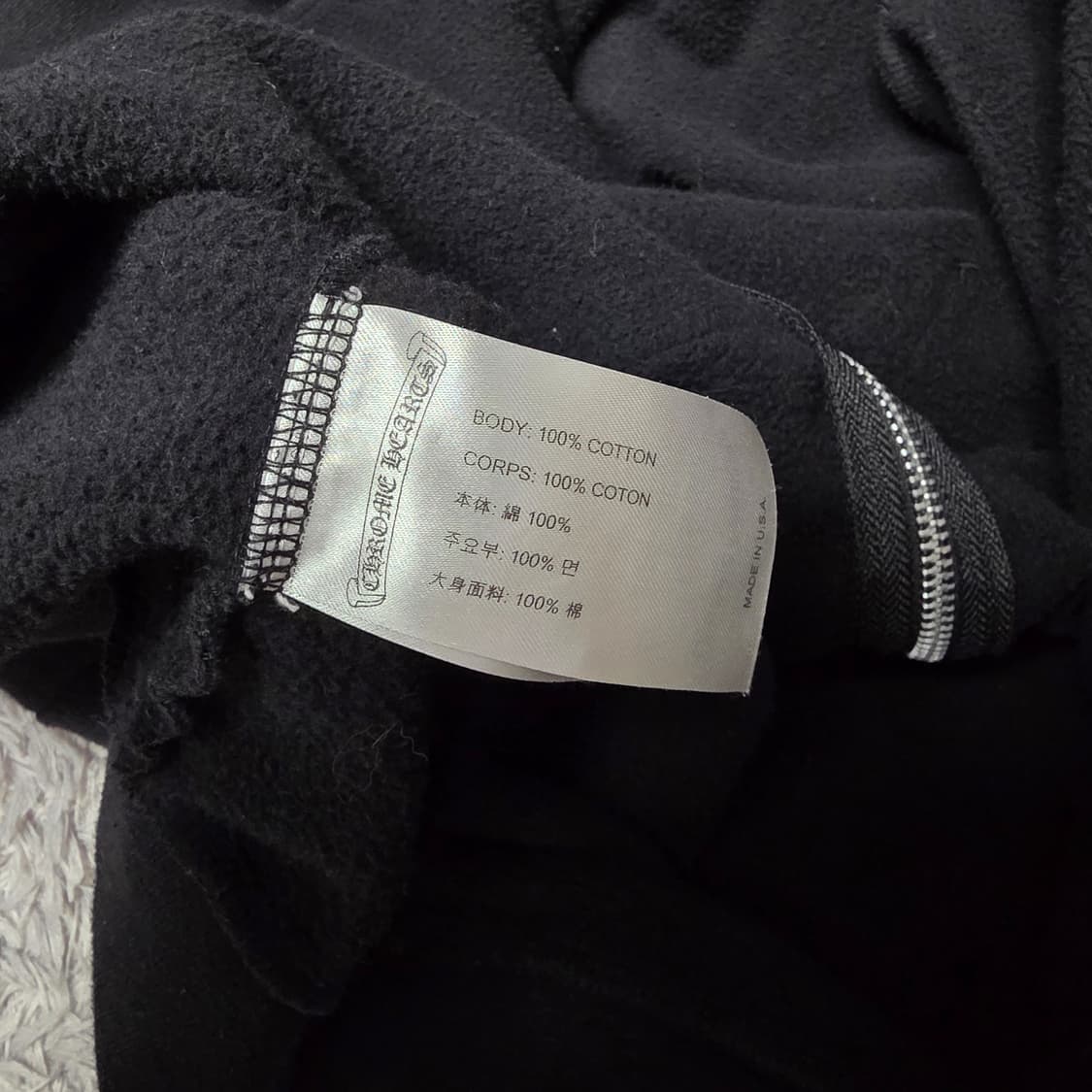 {클로젯}[XL][백화점판][풀구성+영수증]크롬하츠 홀스슈 서울 후드집업 상품이미지6