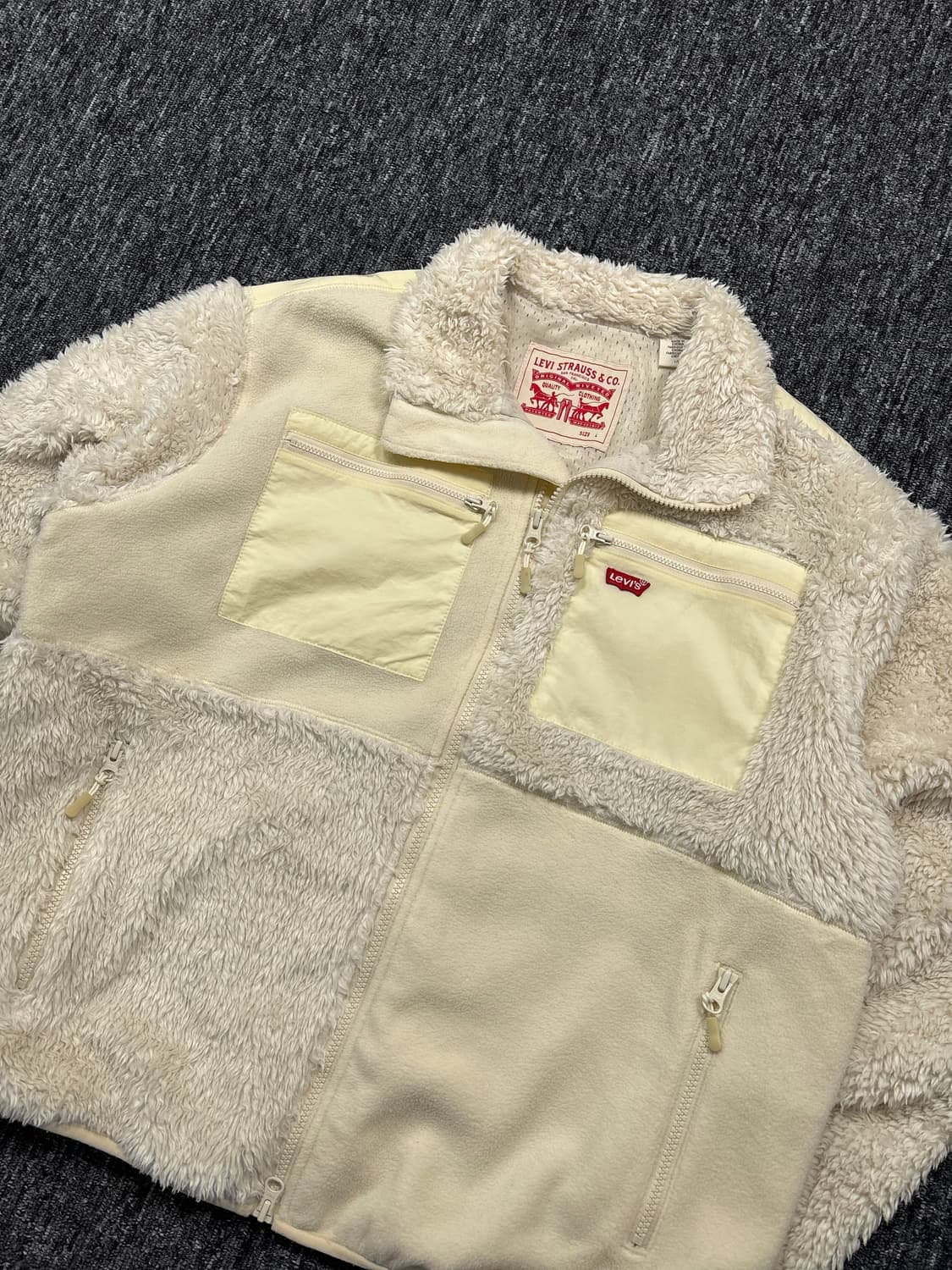 리바이스 플리스 집업 자켓 상품이미지6