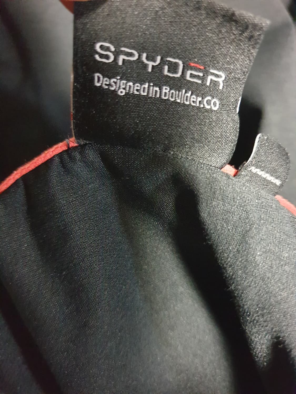 스파이더 기능성 레터링 자수 반팔티 블랙 (XL) 상품이미지5