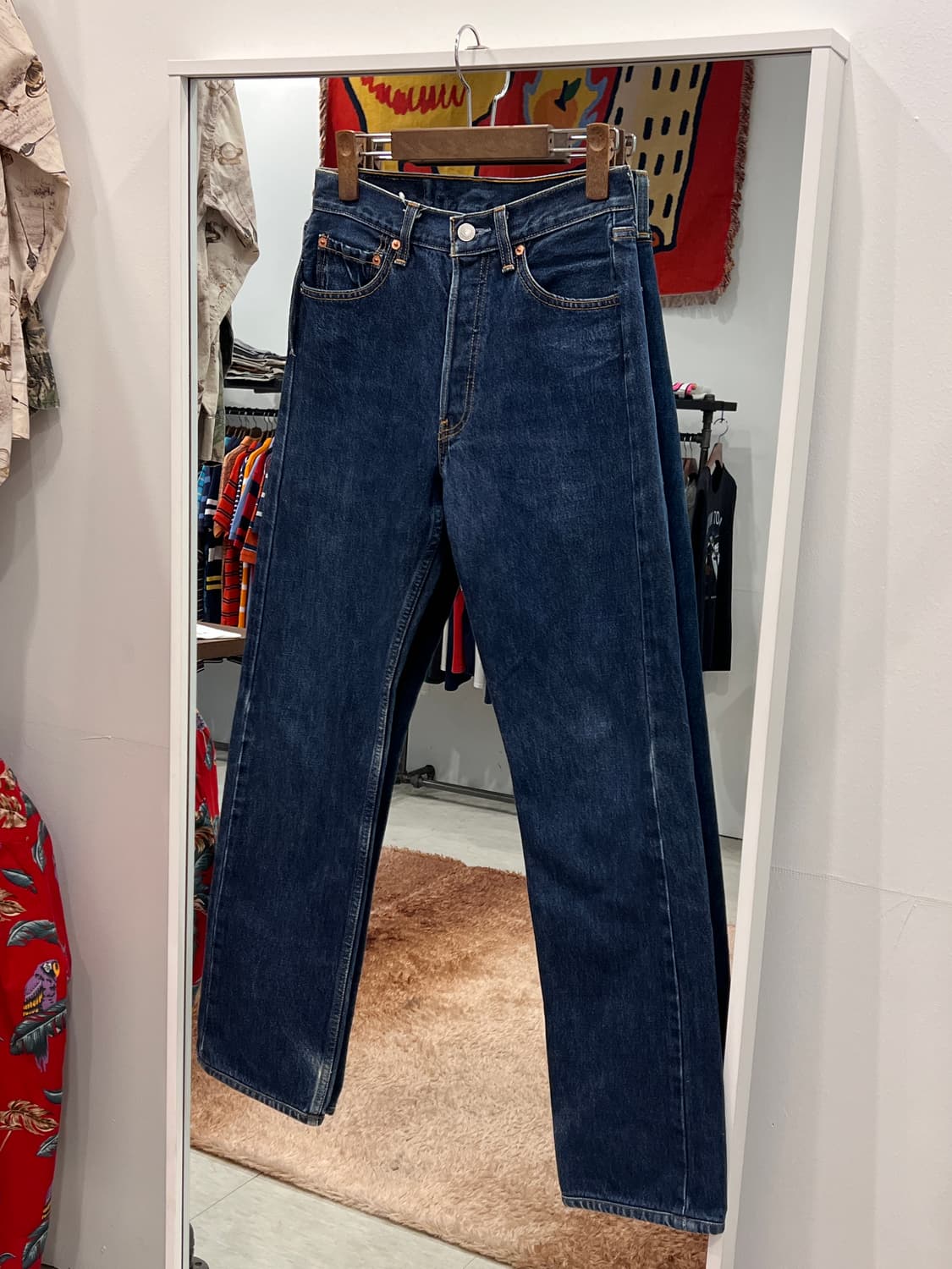 00s Levis 리바이스 501 데님 팬츠 (26-27inch) 상품이미지1