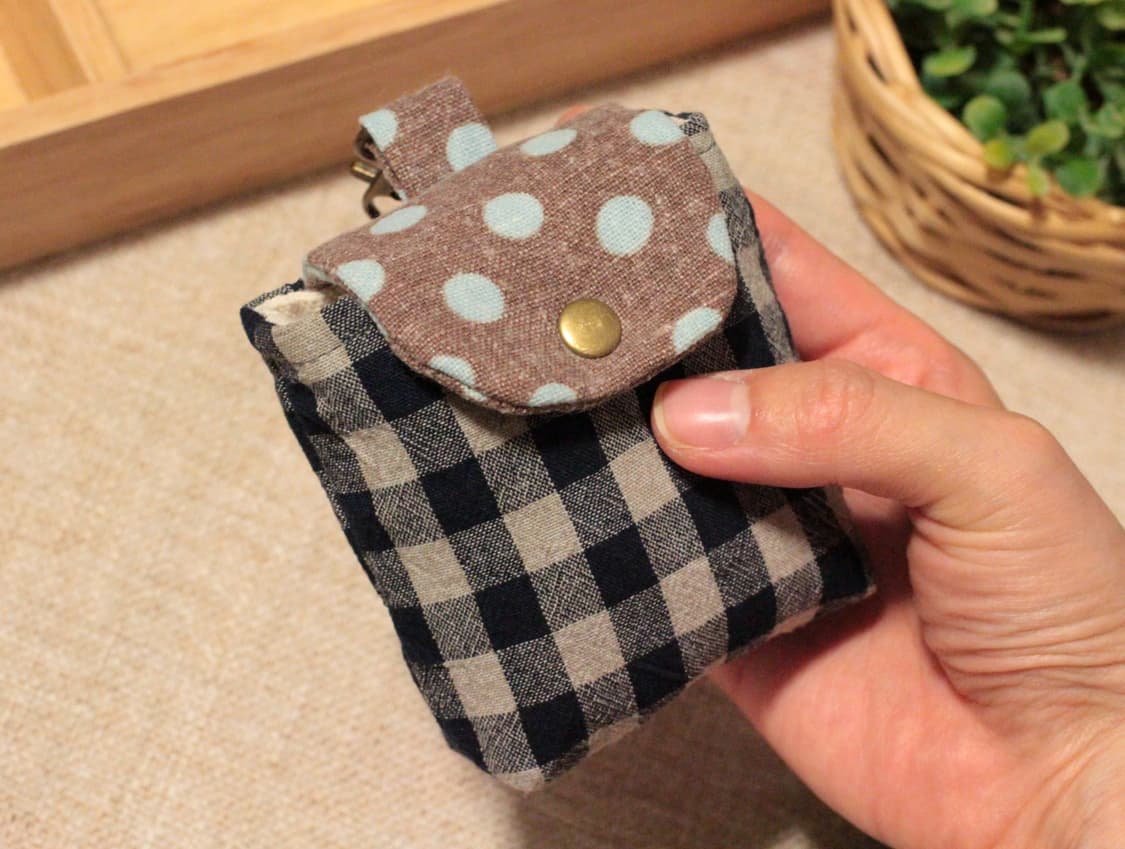 핸드메이드 도트 미니 파우치 상품이미지6